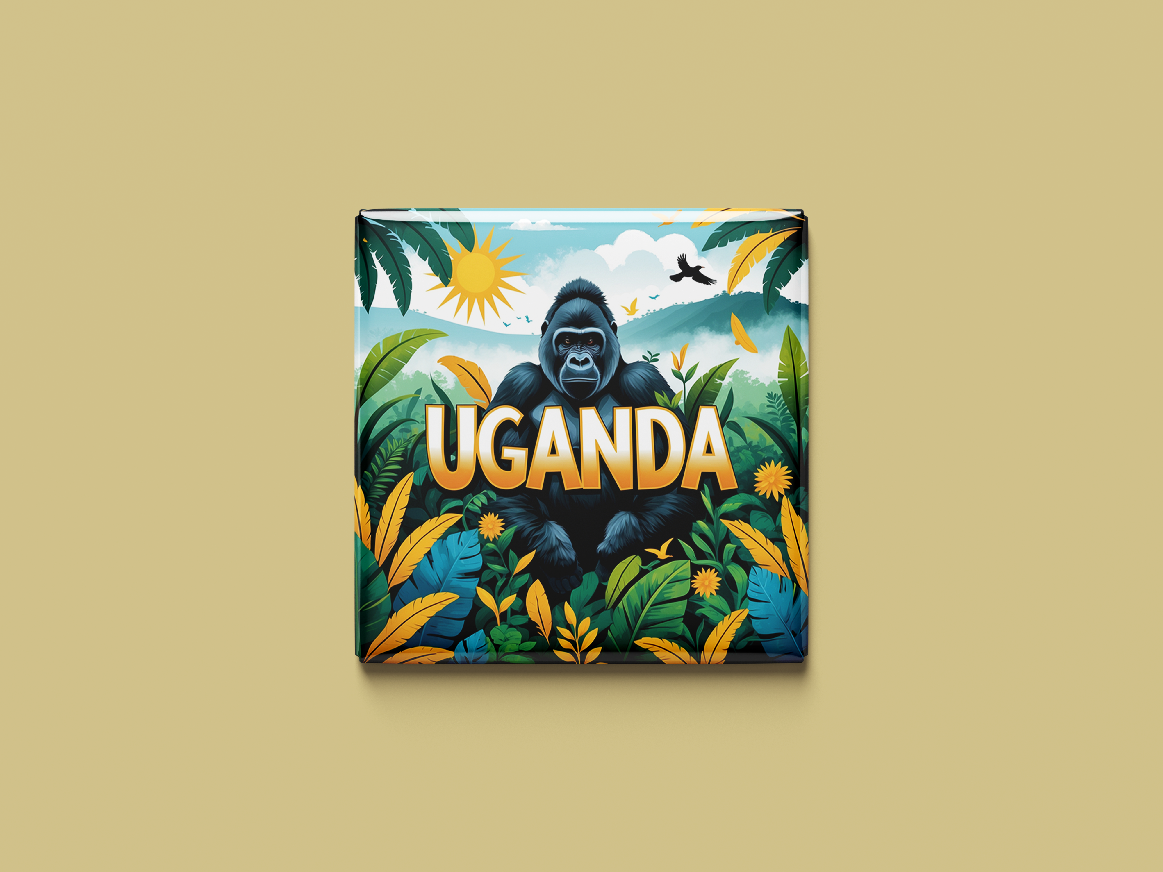 Uganda Magnet Collection