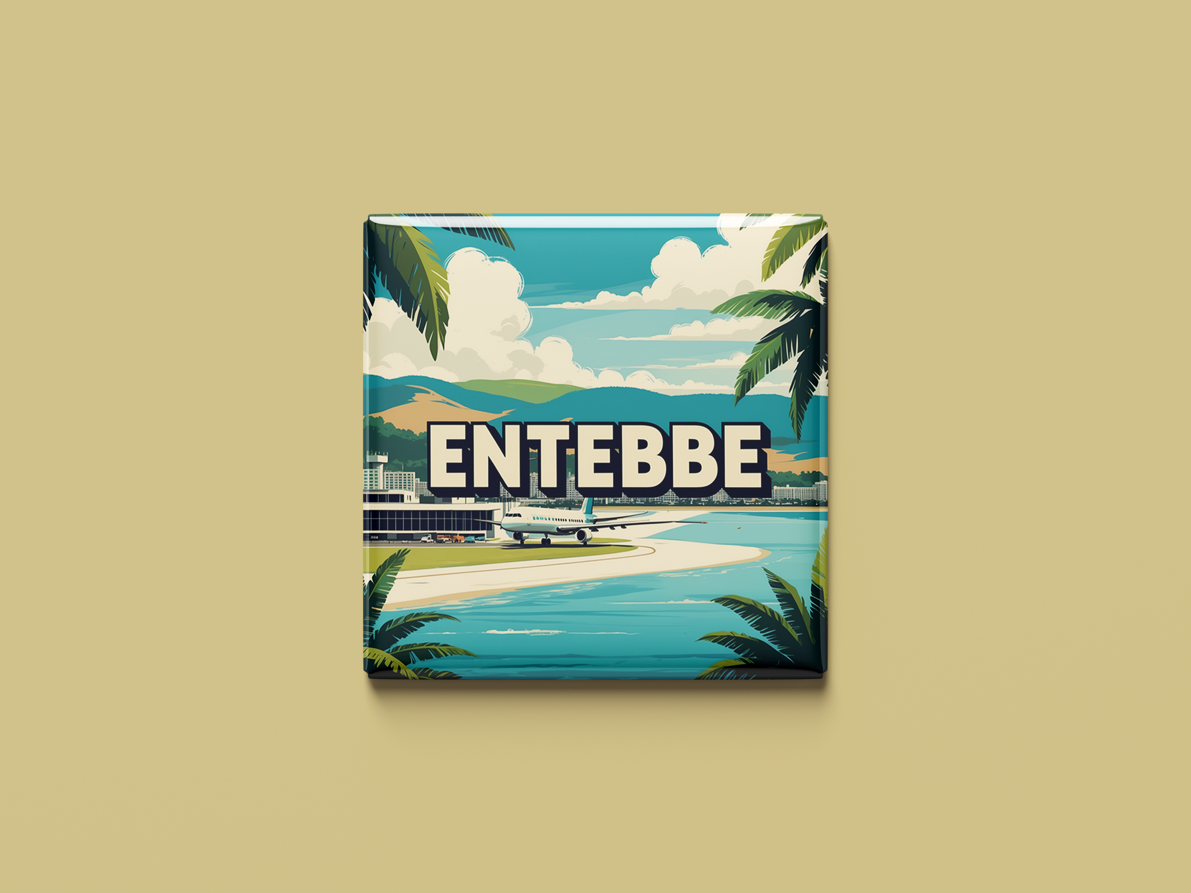 Magnetkollektion Entebbe