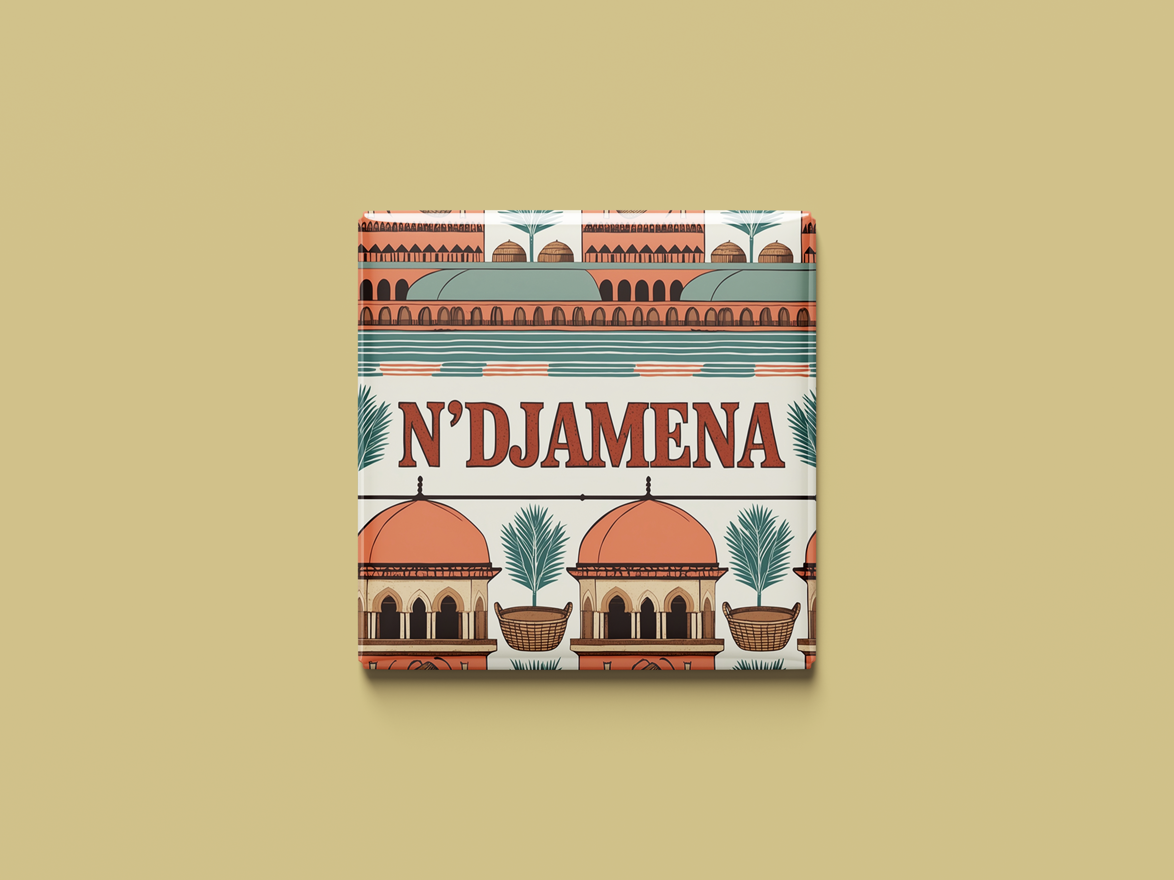 Magnetkollektion N'Djamena