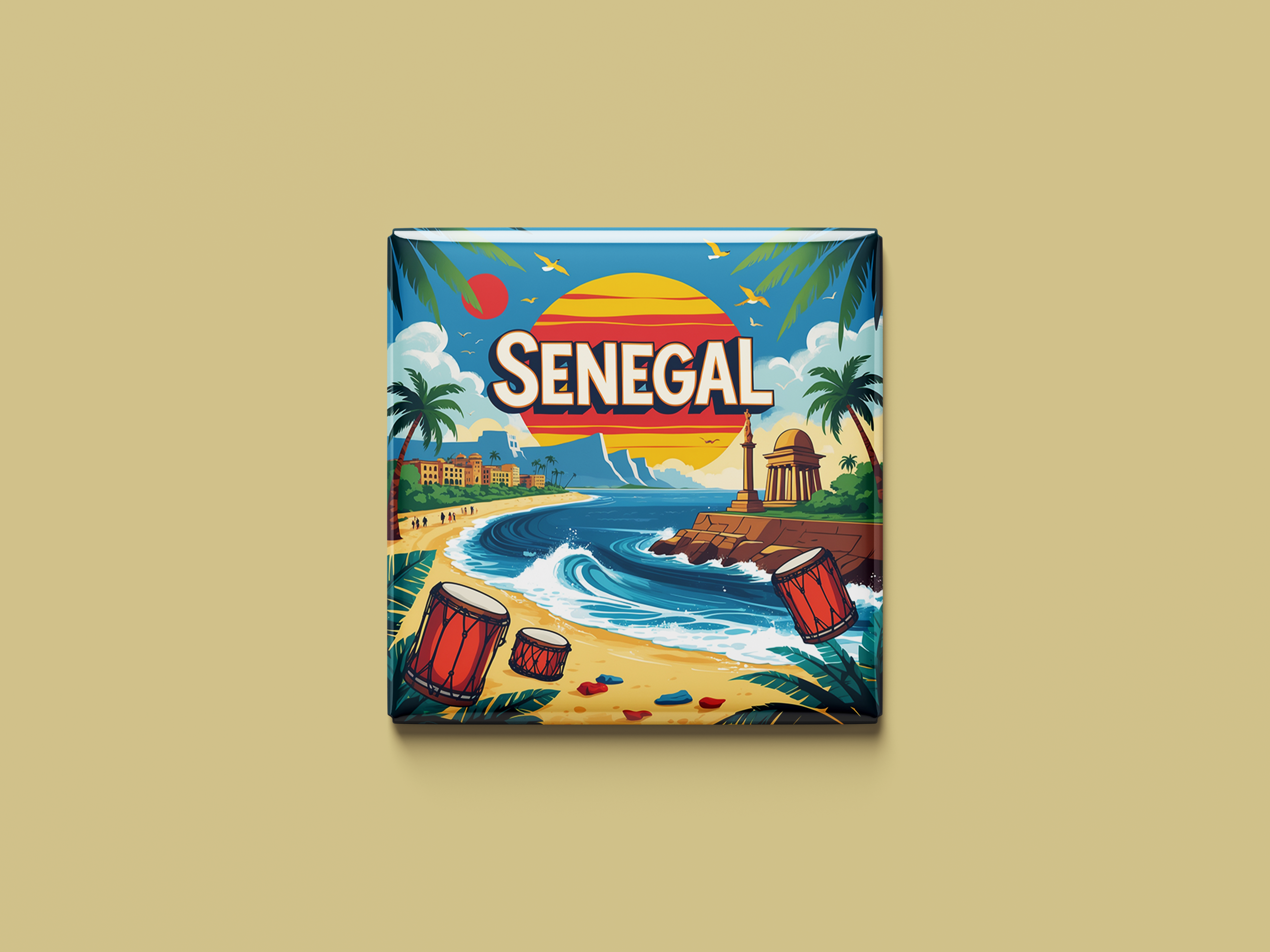 Senegal Magnet Collection