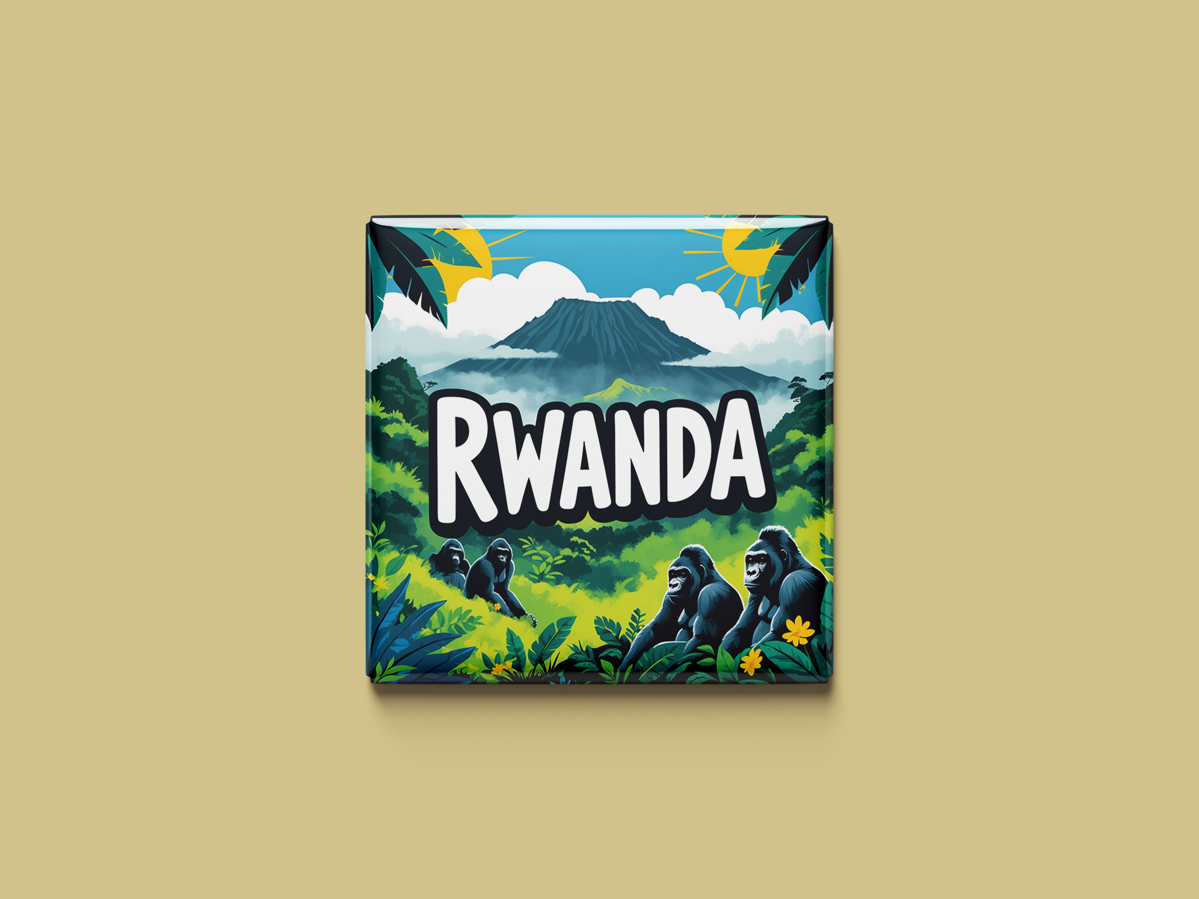 Rwanda Magnet Collection