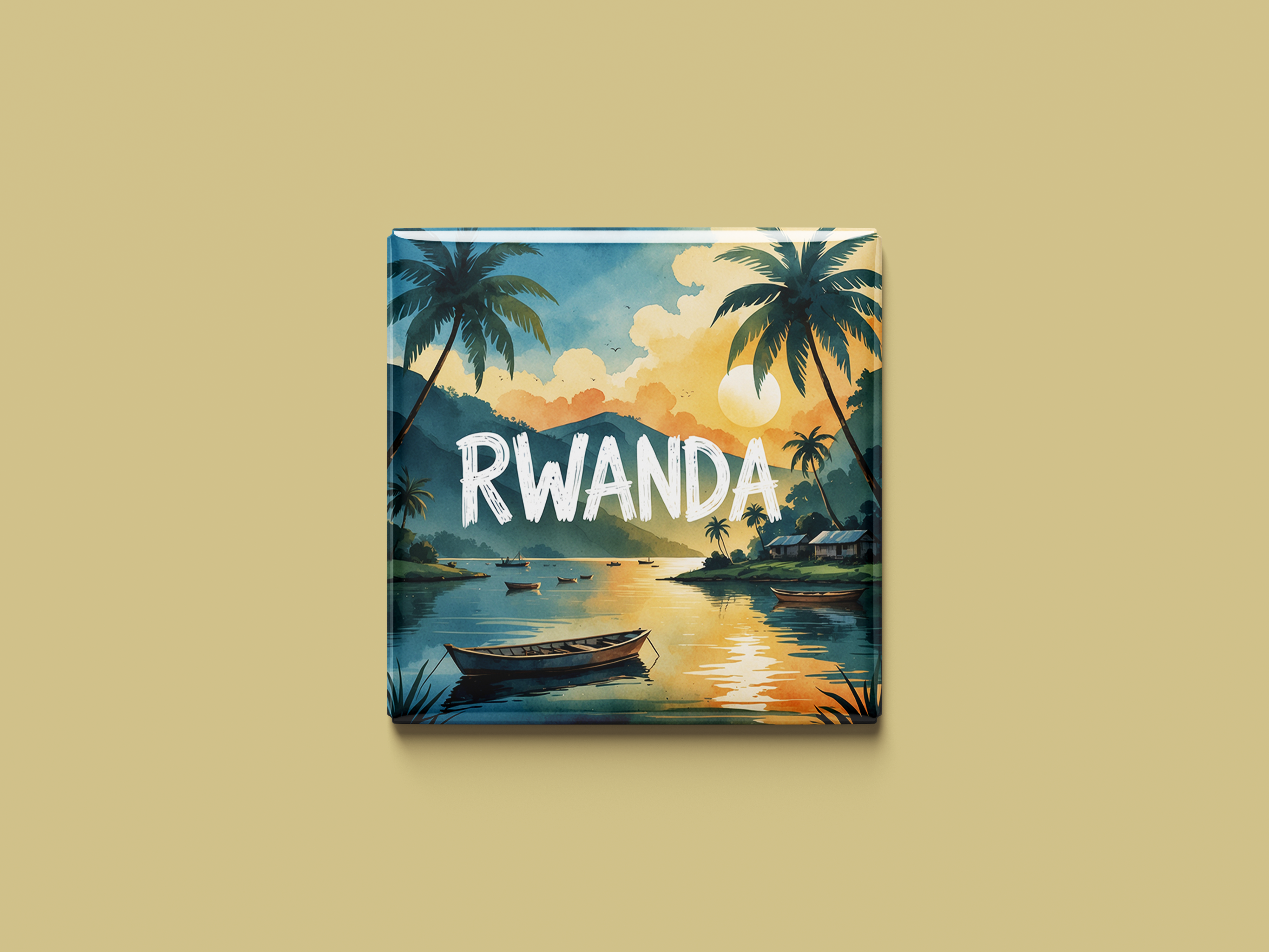 Rwanda Magnet Collection