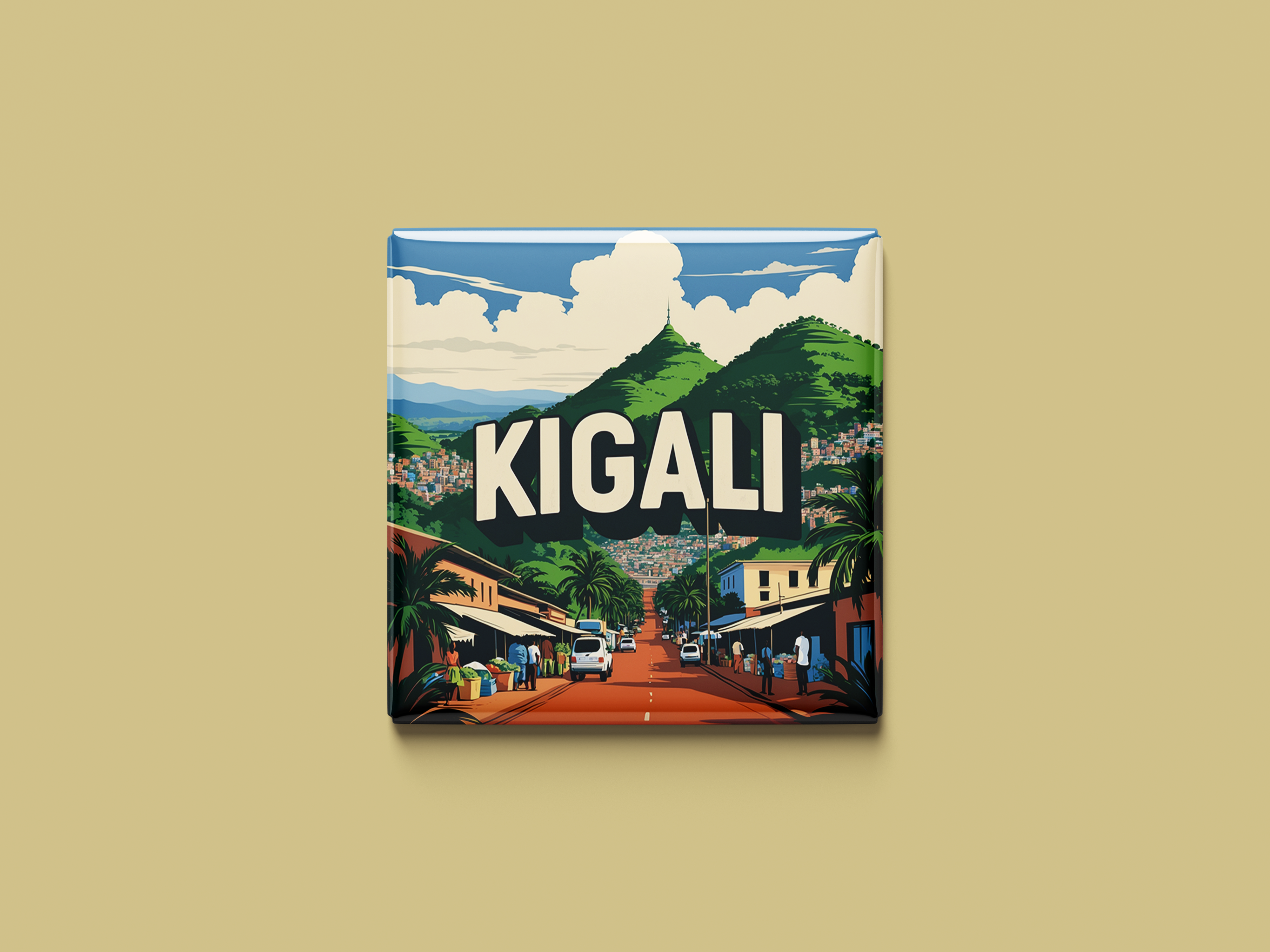 Magnetkollektion Kigali