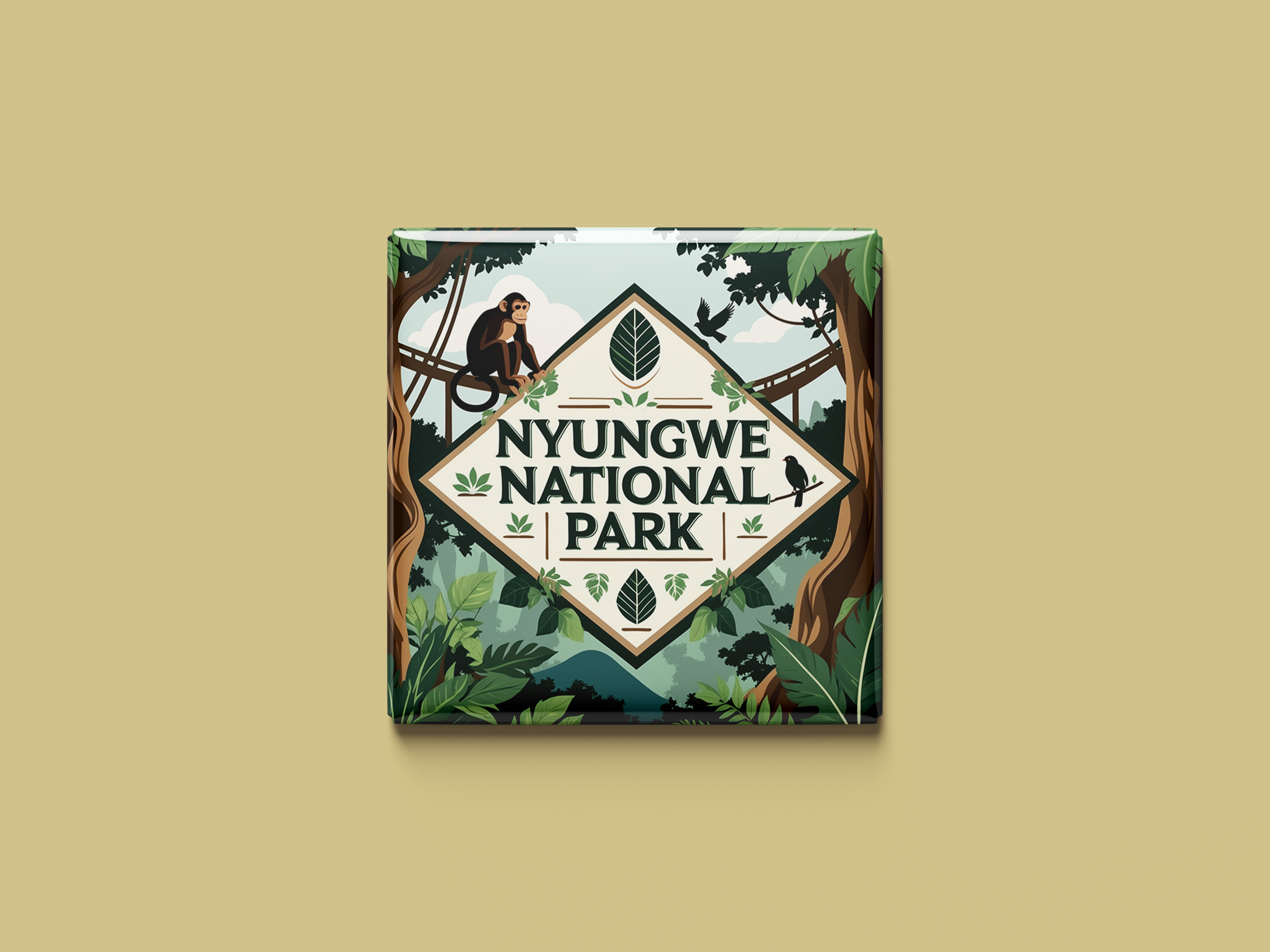 Magnetkollektion Nyungwe Nationalpark