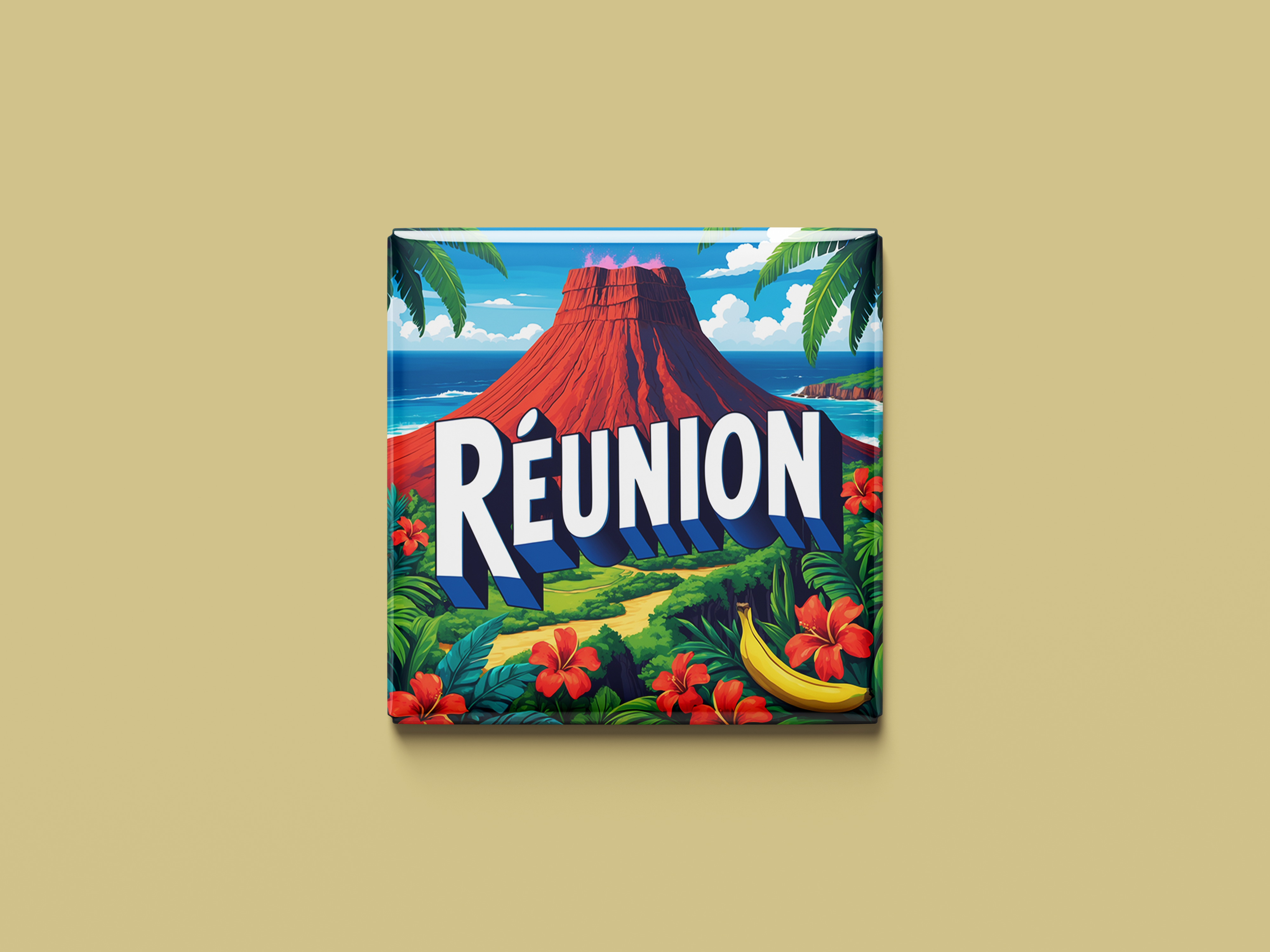 Réunion Magnet Collection
