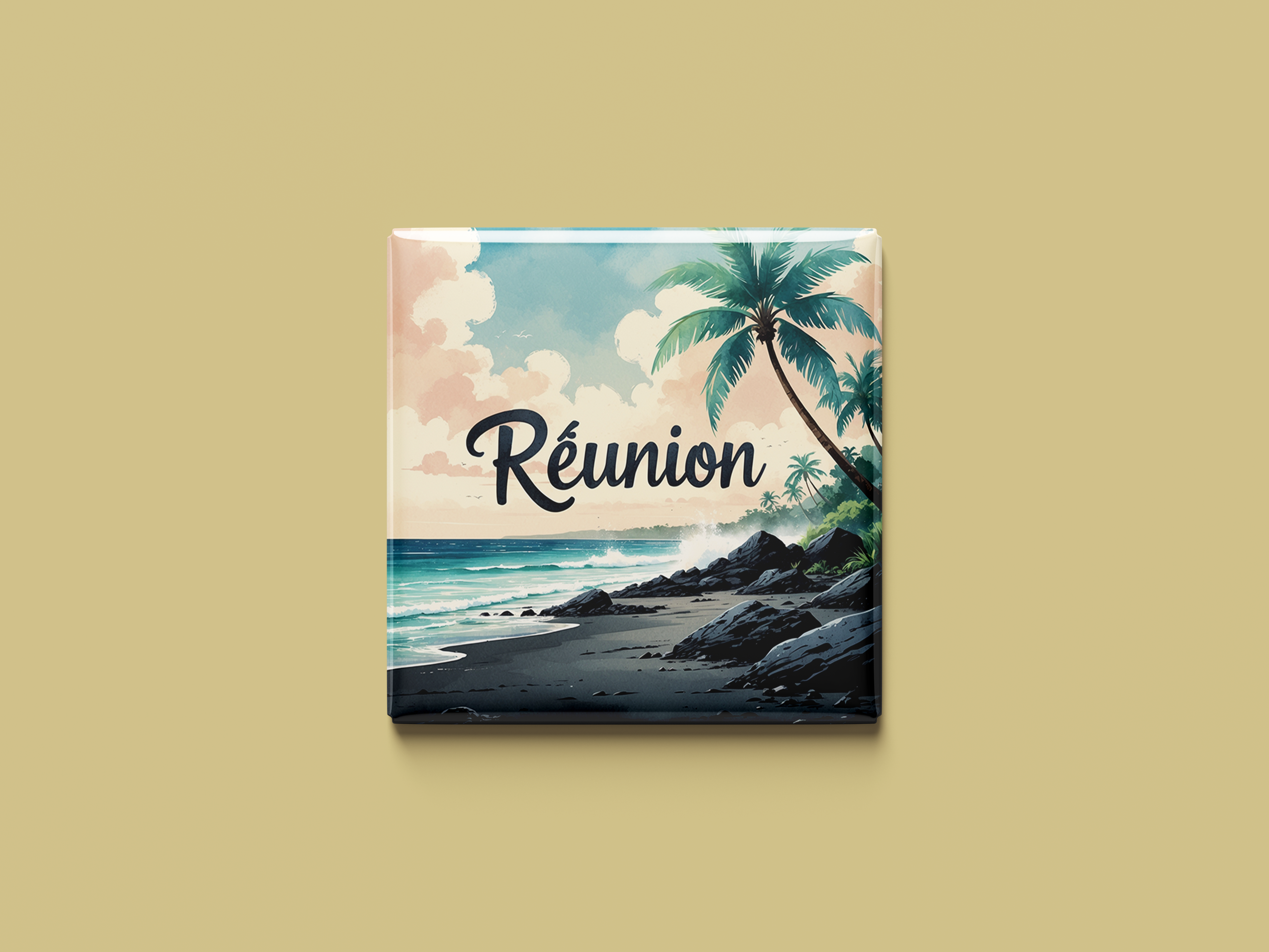 Réunion Magnet Collection
