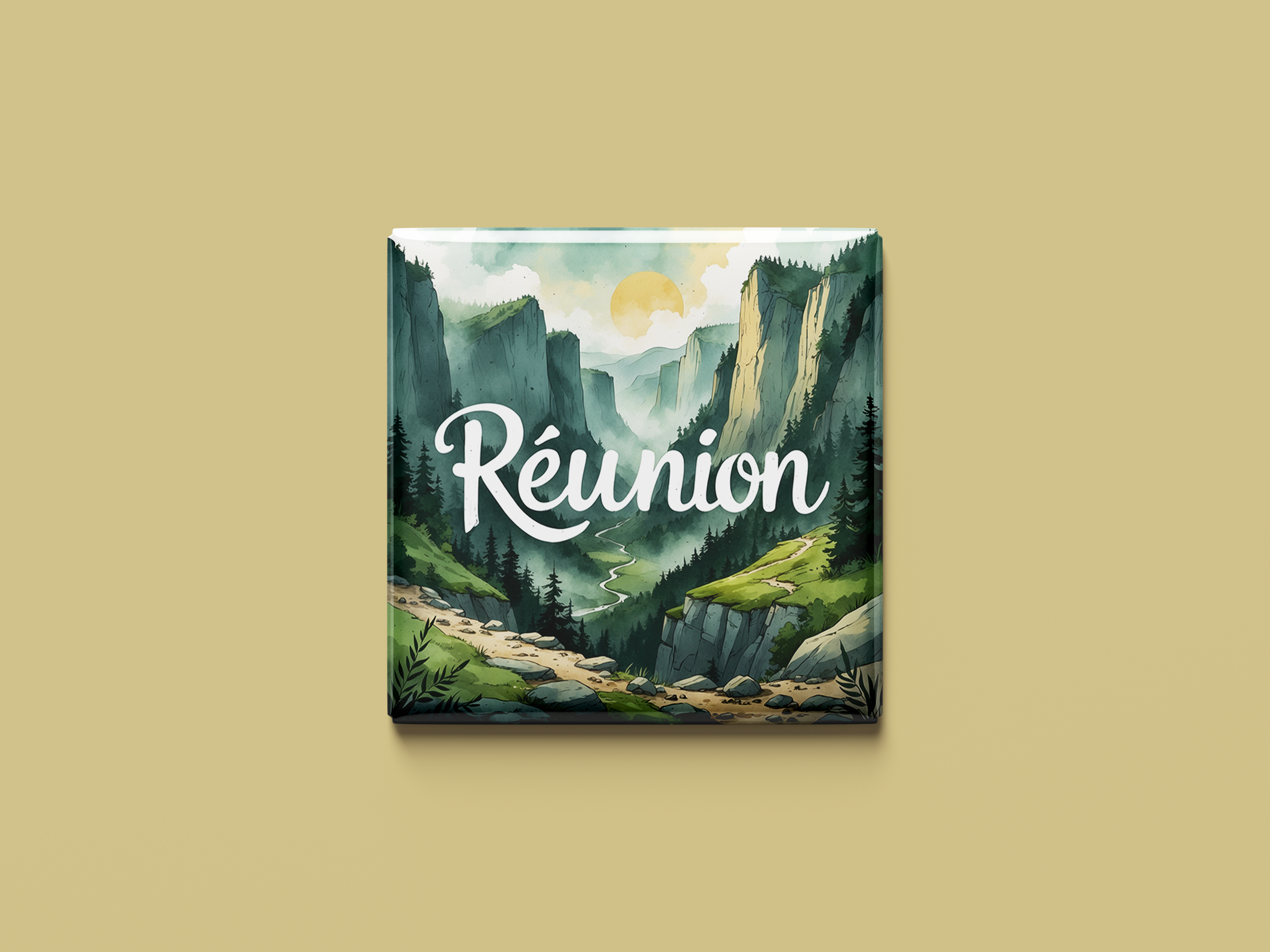 Réunion Magnet Collection