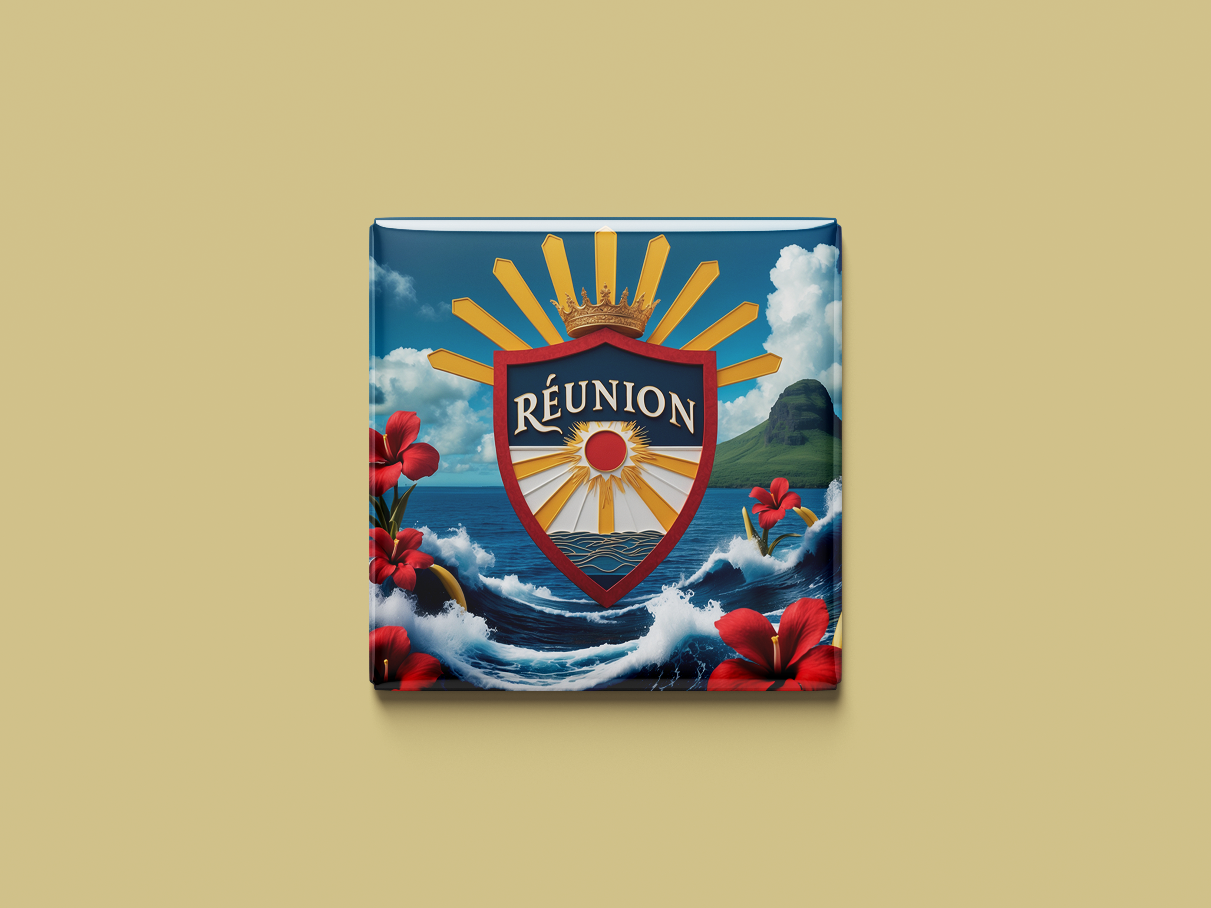 Réunion Magnet Collection