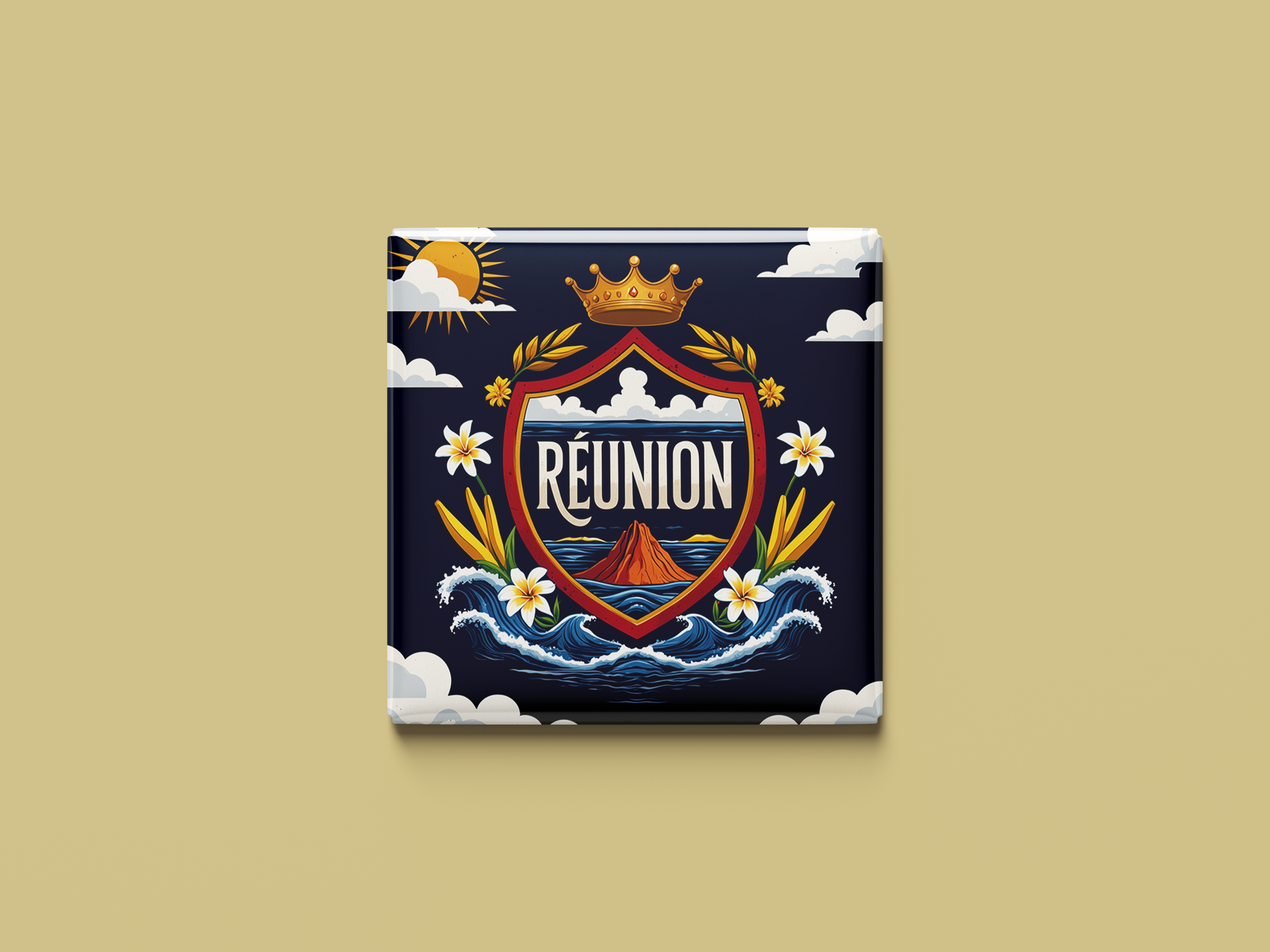 Réunion Magnet Collection