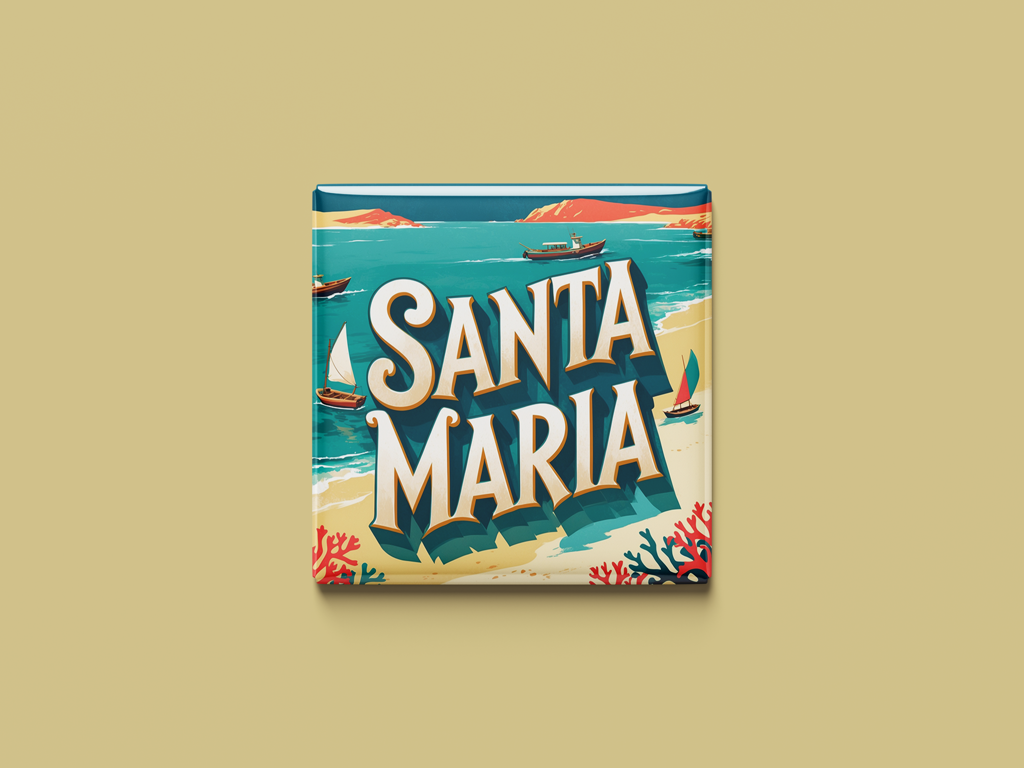 Magnetkollektion Santa Maria