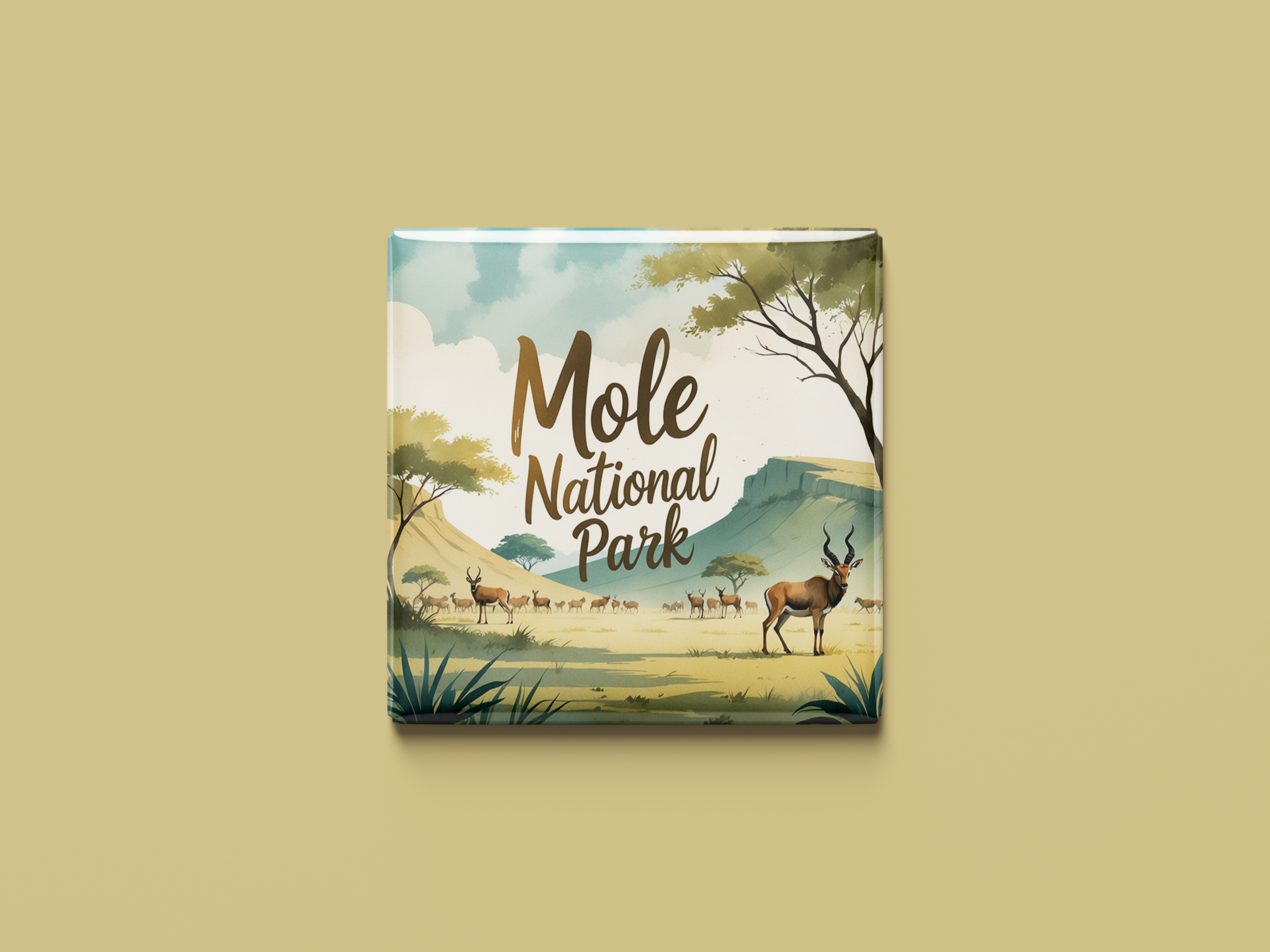 Magnetkollektion Mole Nationalpark