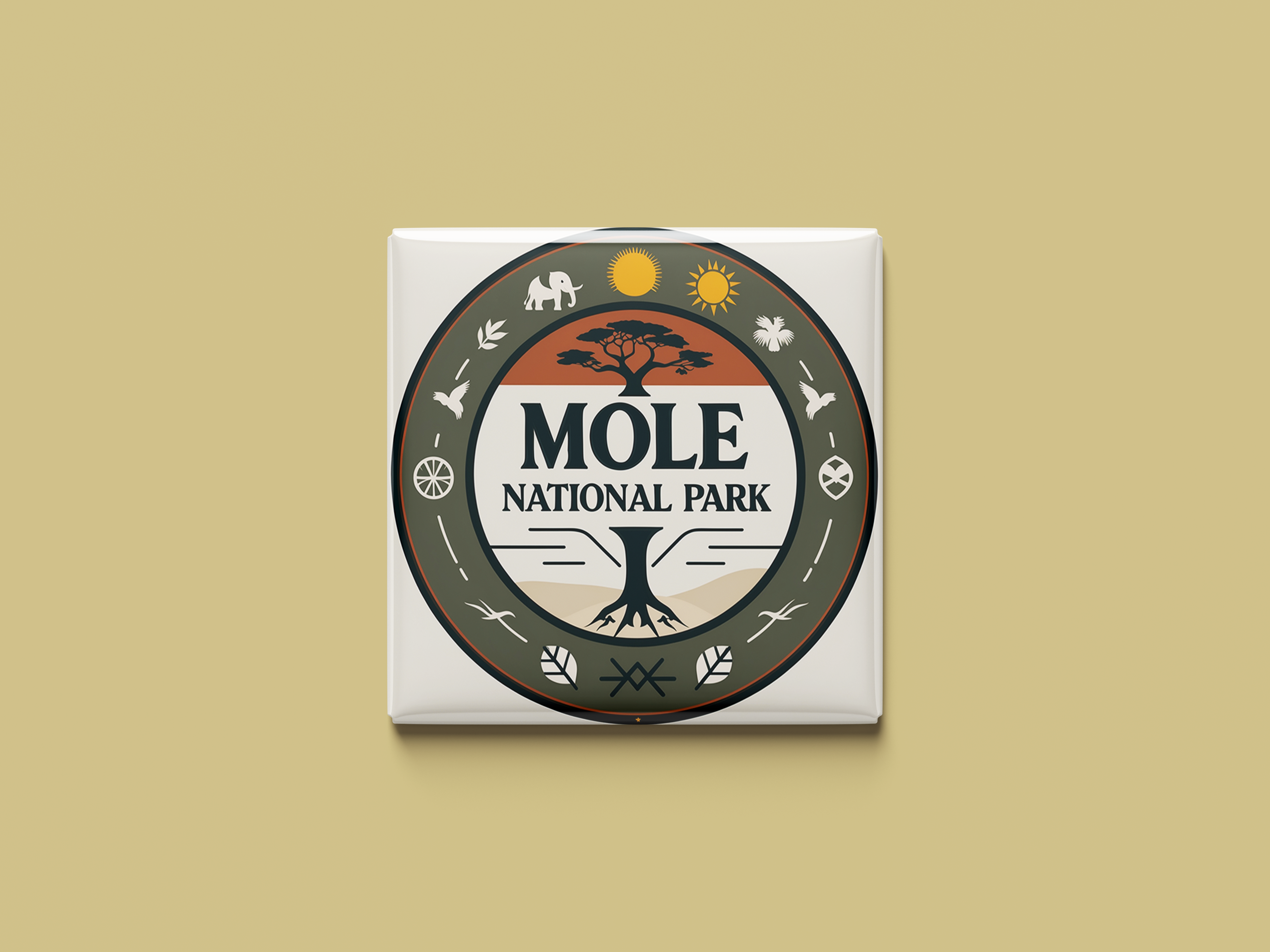 Magnetkollektion Mole Nationalpark