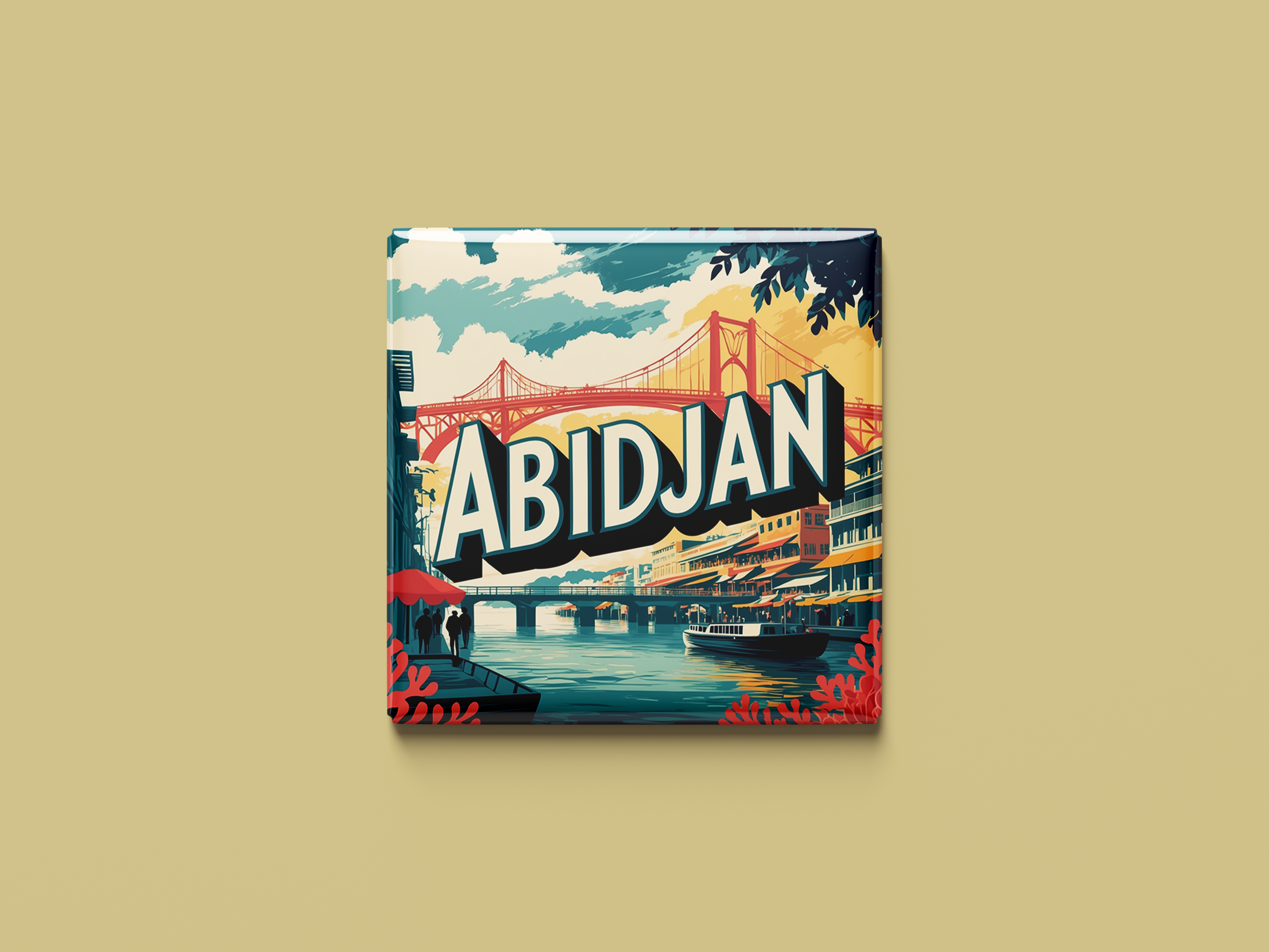 Magnetkollektion Abidjan