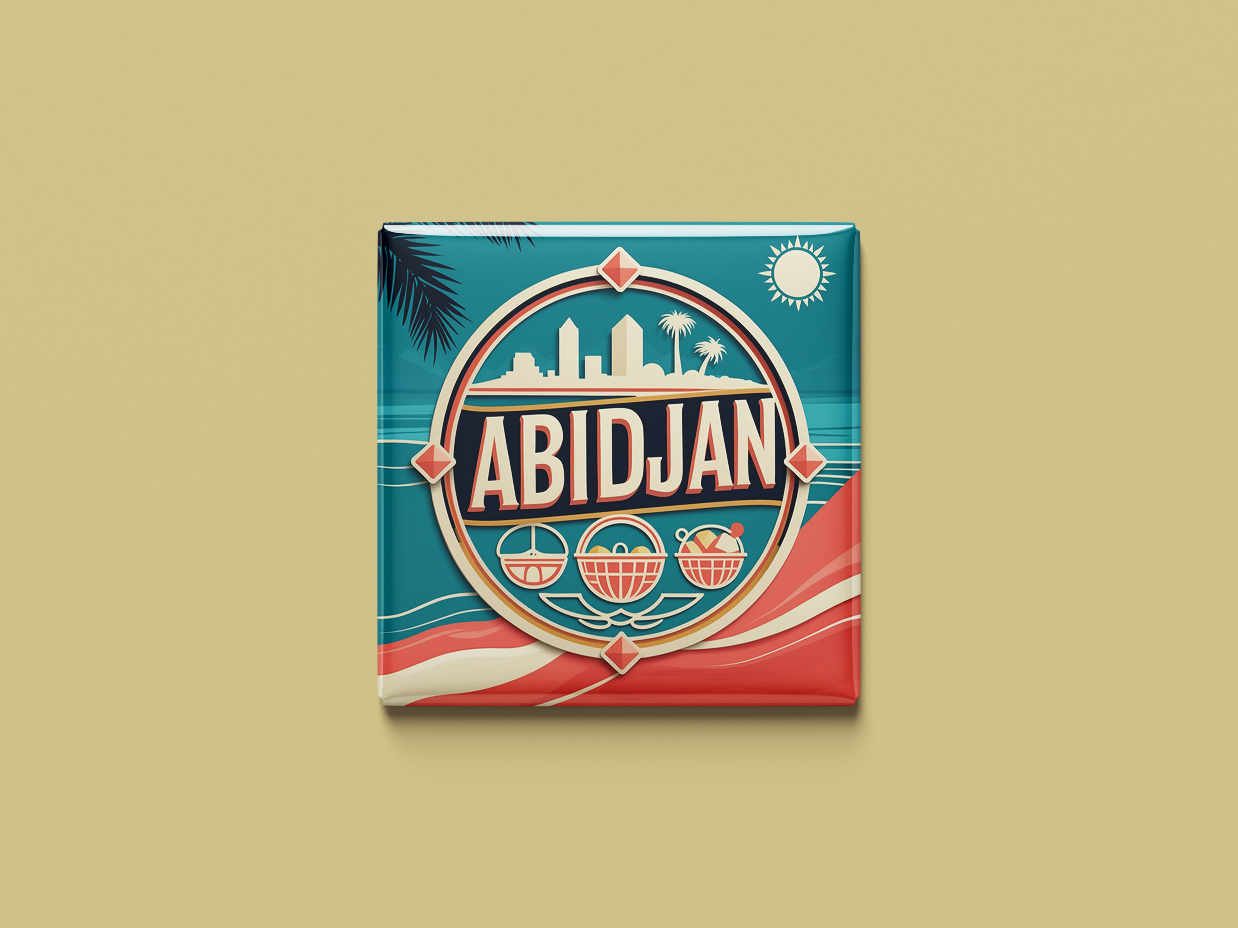 Magnetkollektion Abidjan