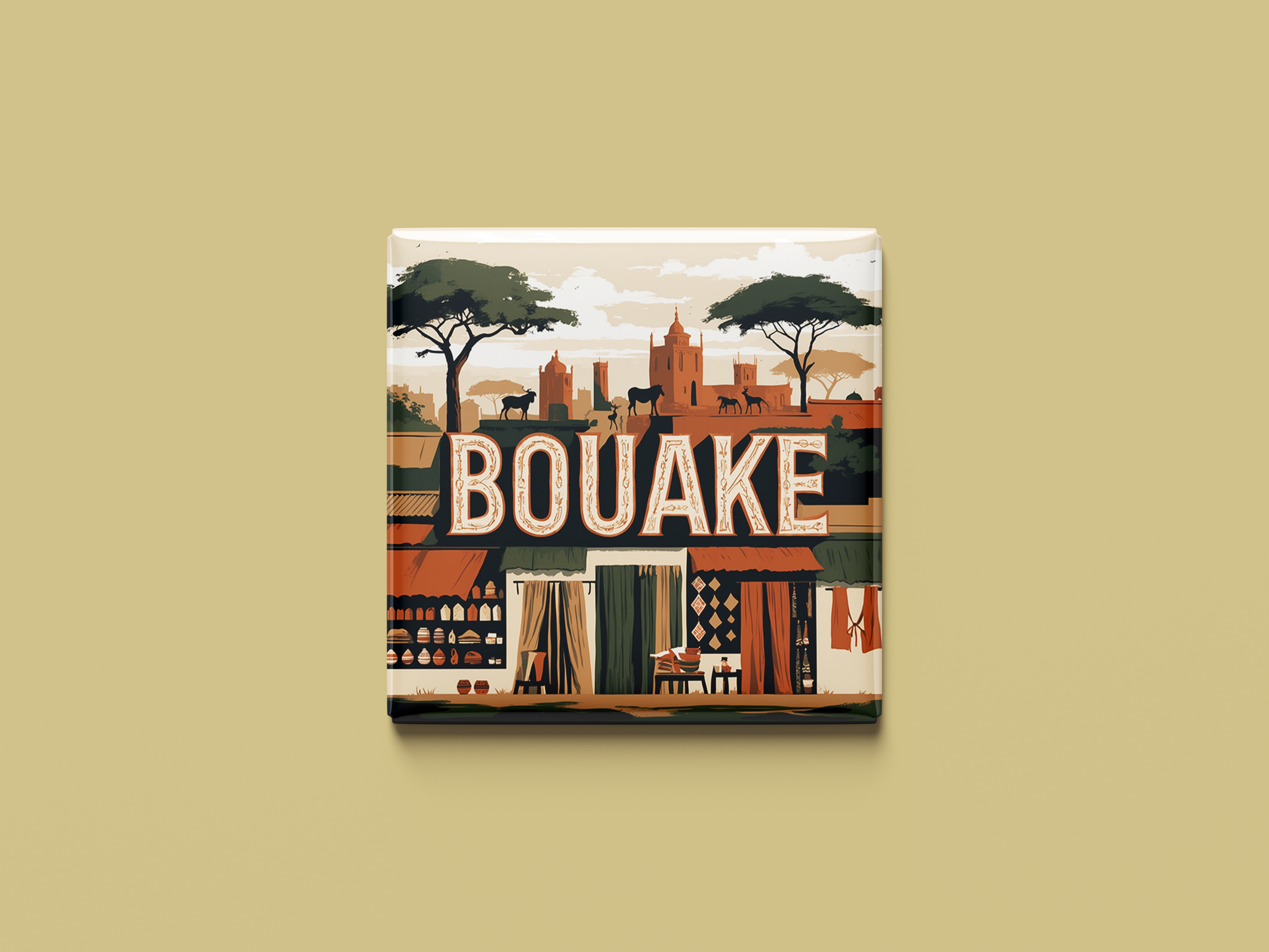 Magnetkollektion Bouaké