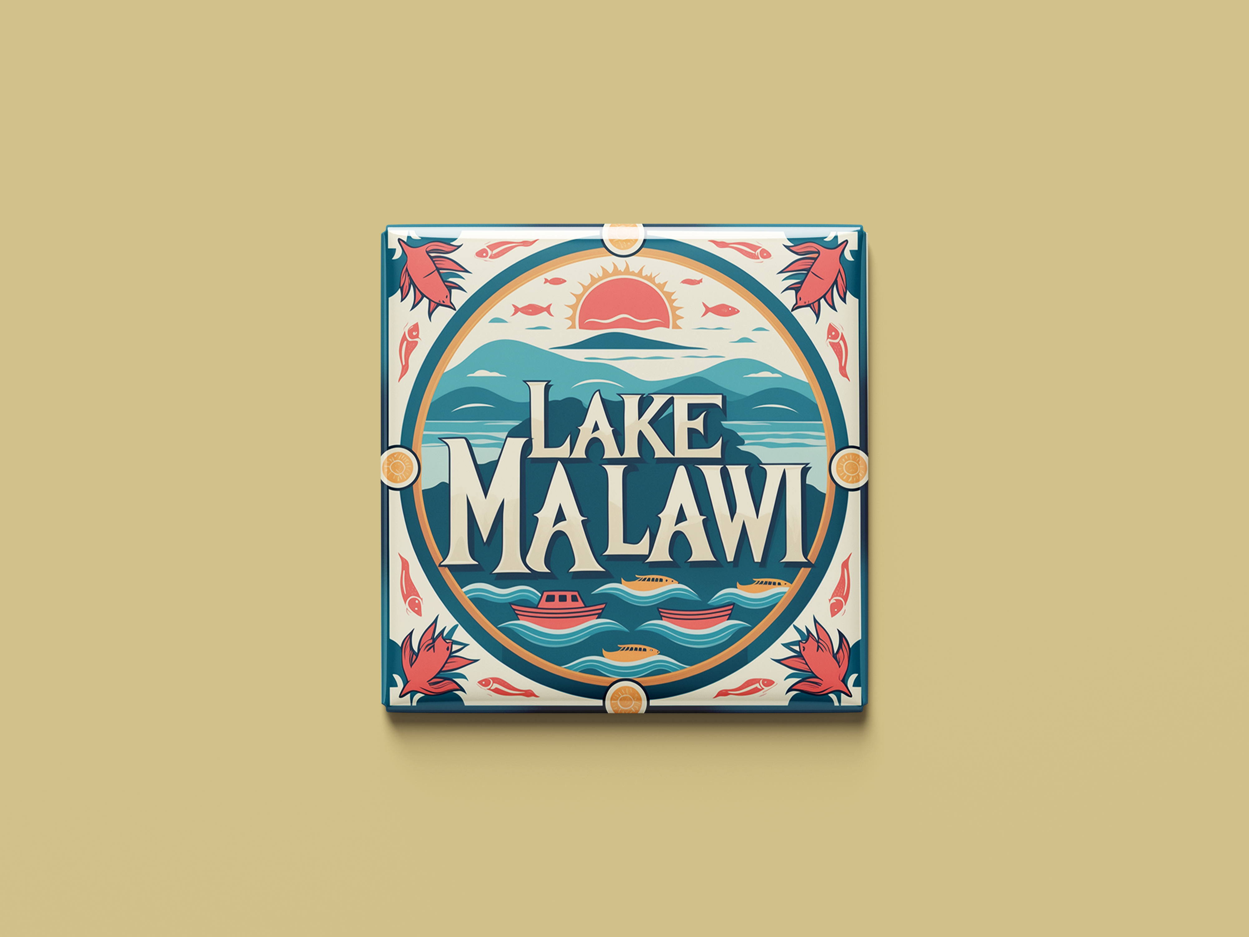 Magnetkollektion Lake Malawi