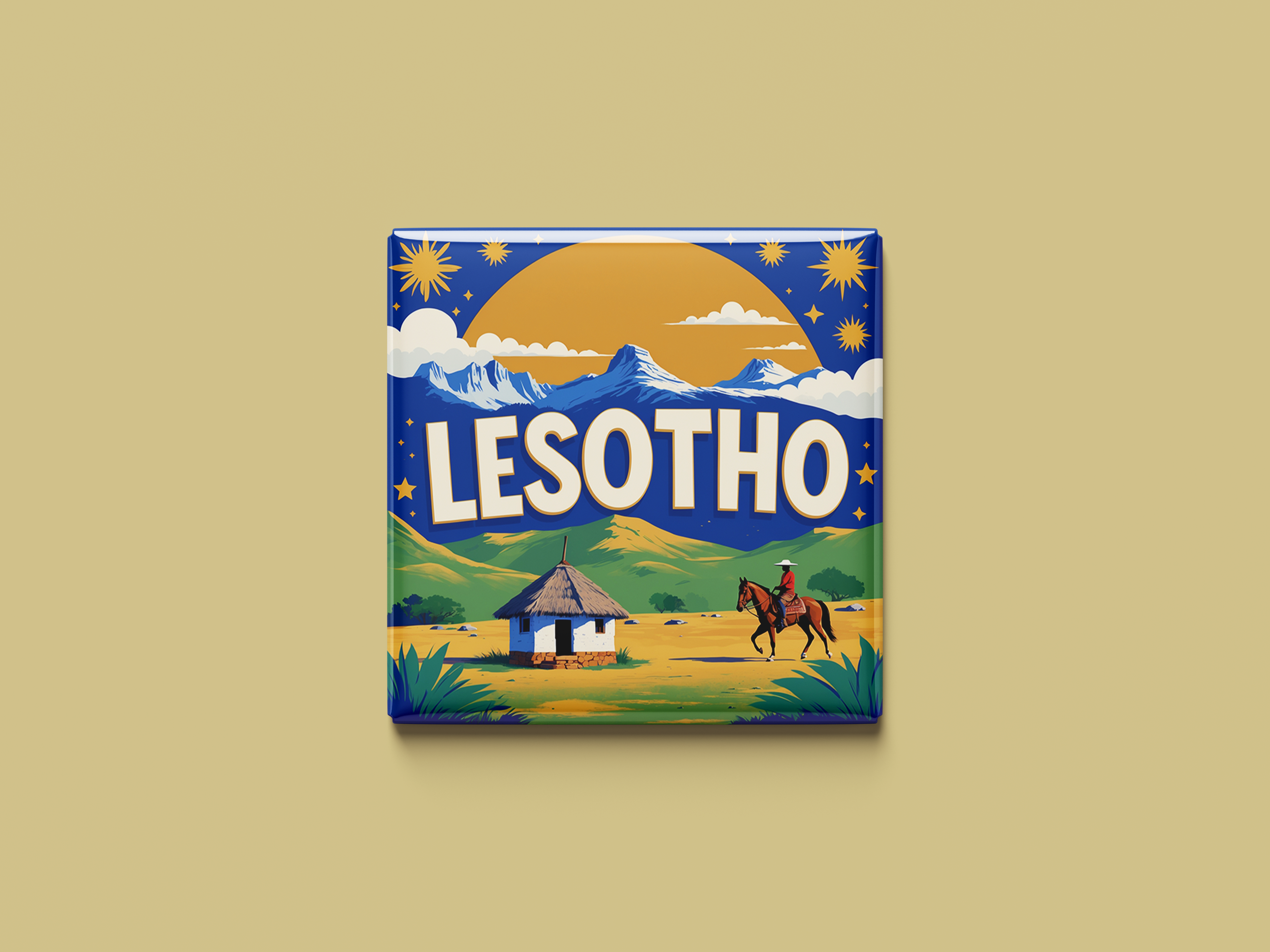Lesotho Magnet Collection