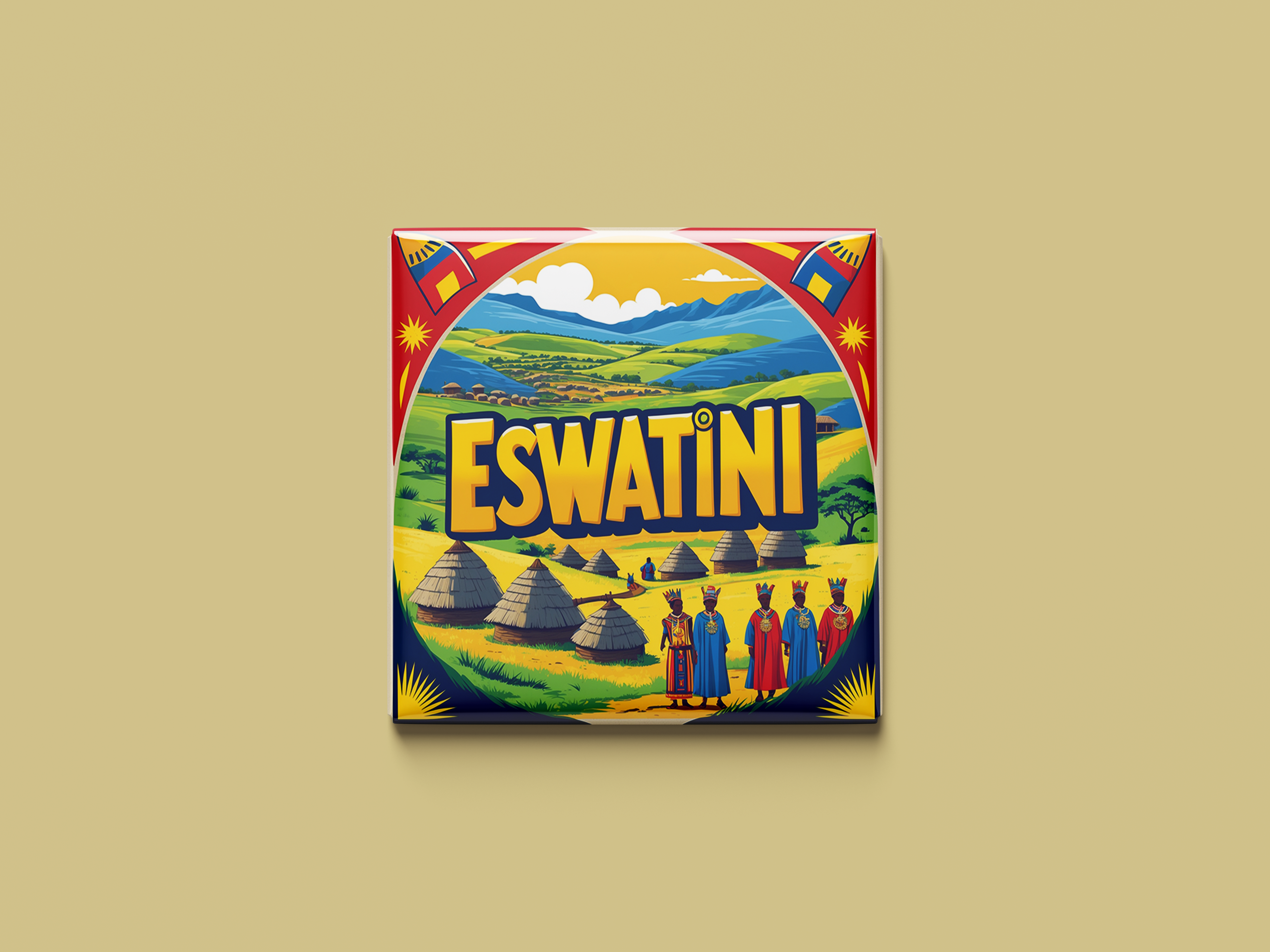 Eswatini Magnet Collection