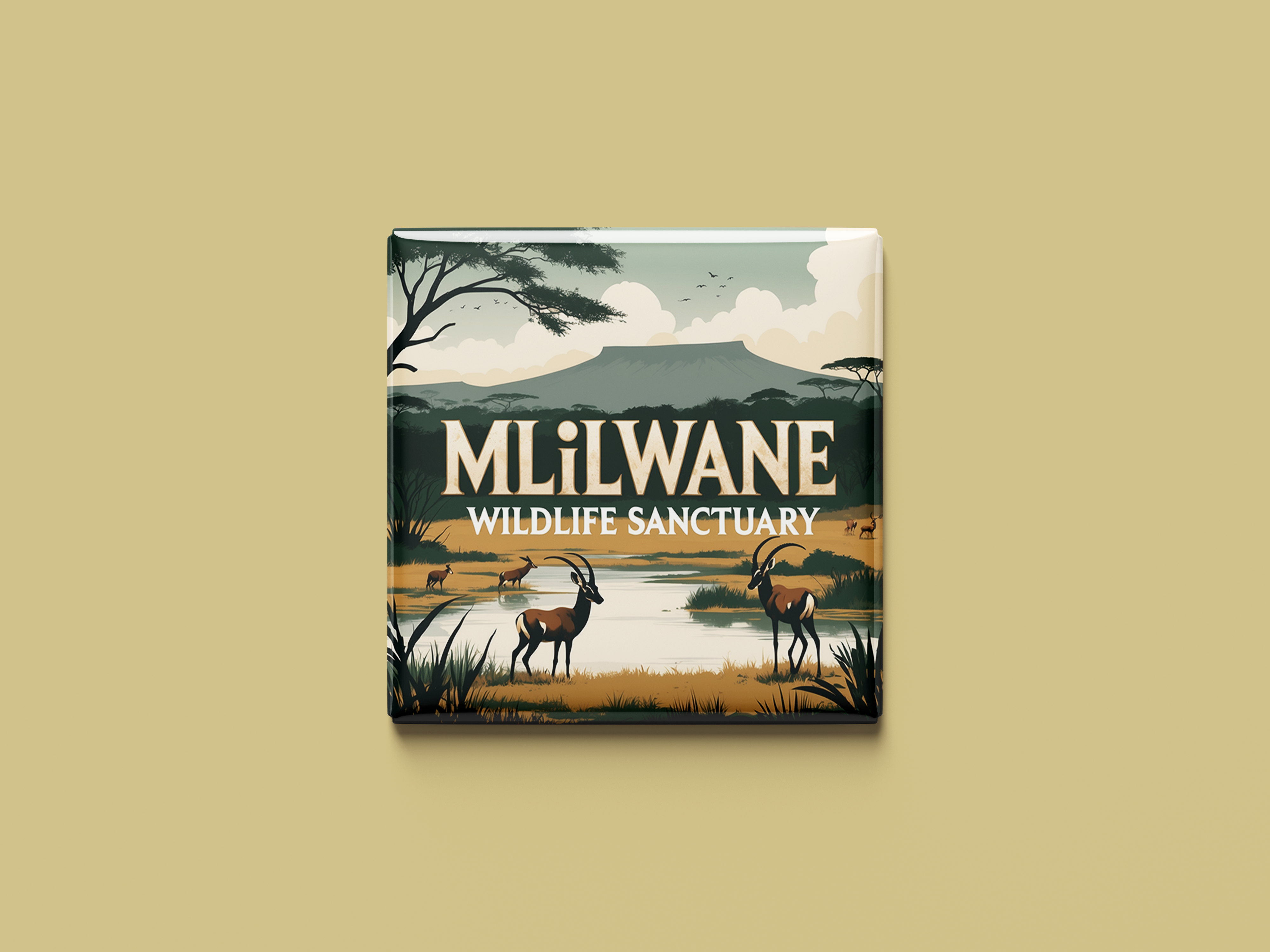 Magnetkollektion Mlilwane Wildlife Sanctuary