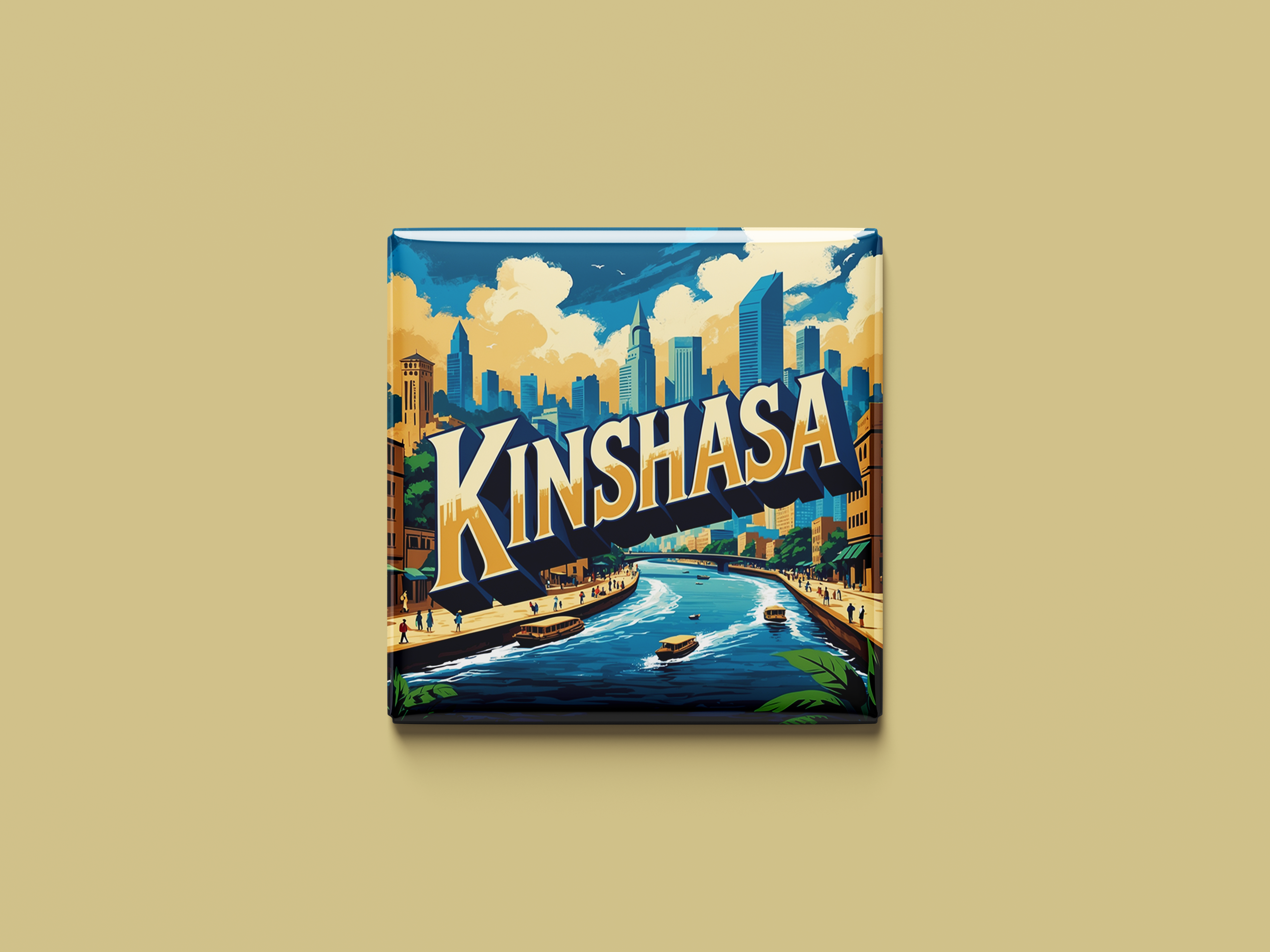 Magnetkollektion Kinshasa