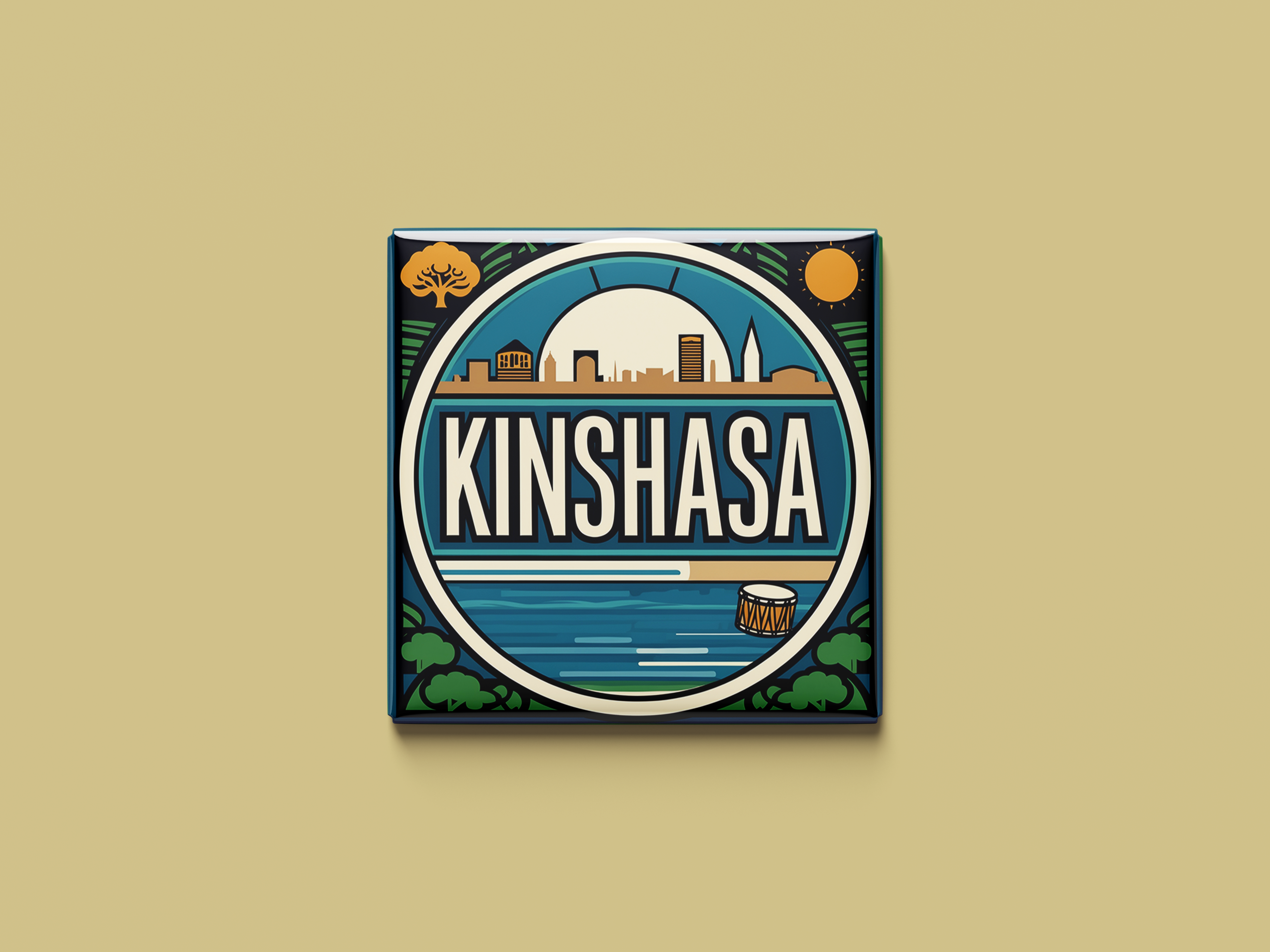 Magnetkollektion Kinshasa