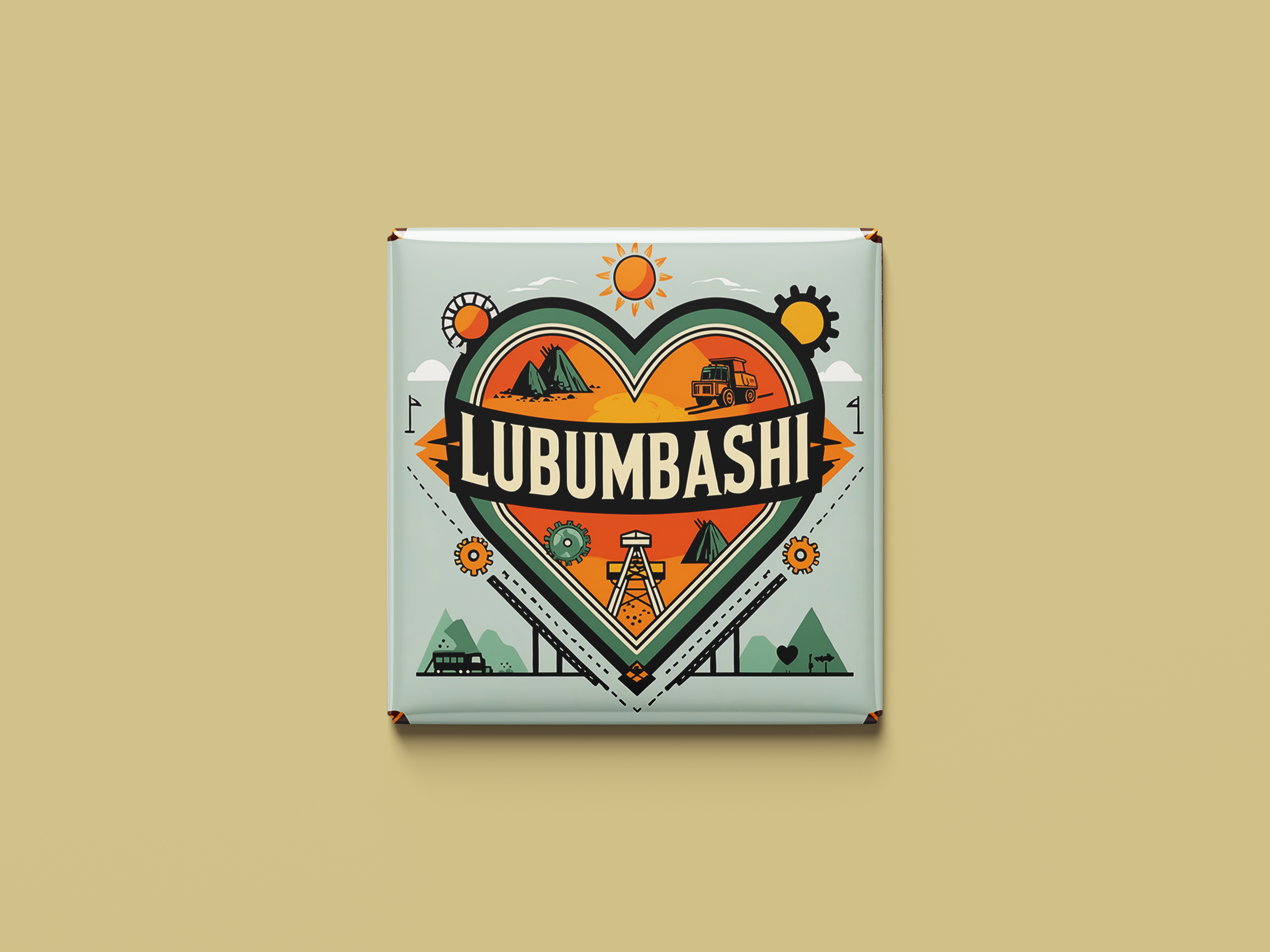 Magnetkollektion Lubumbashi