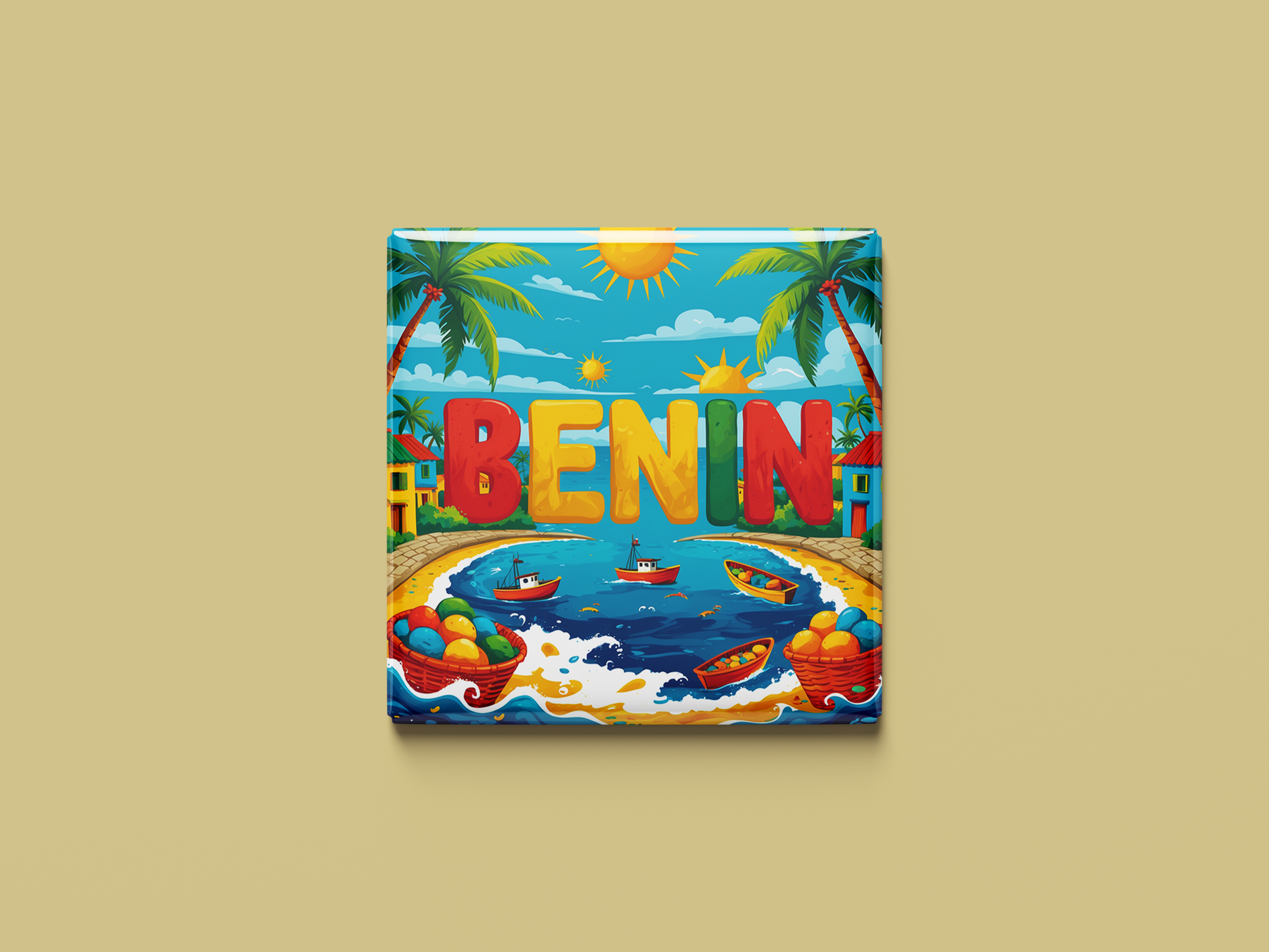 Benin Magnetkollektion