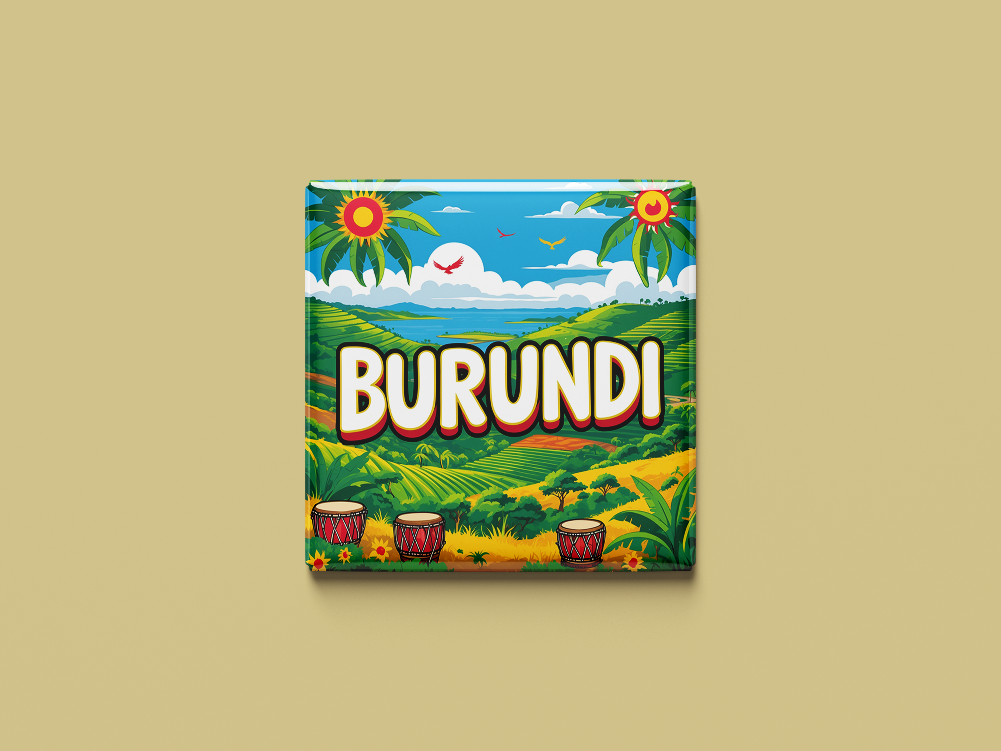 Burundi Magnetkollektion