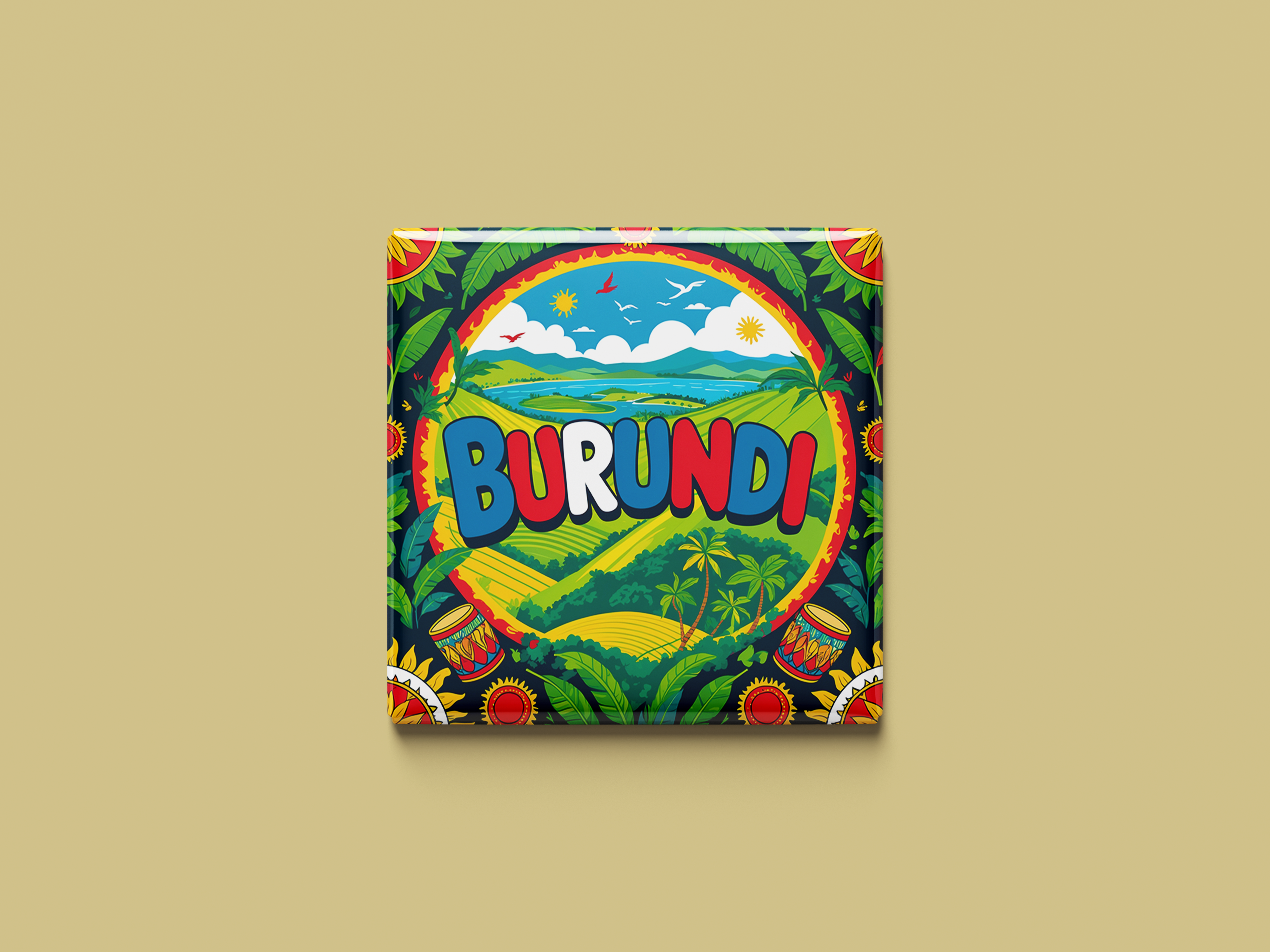 Burundi Magnetkollektion