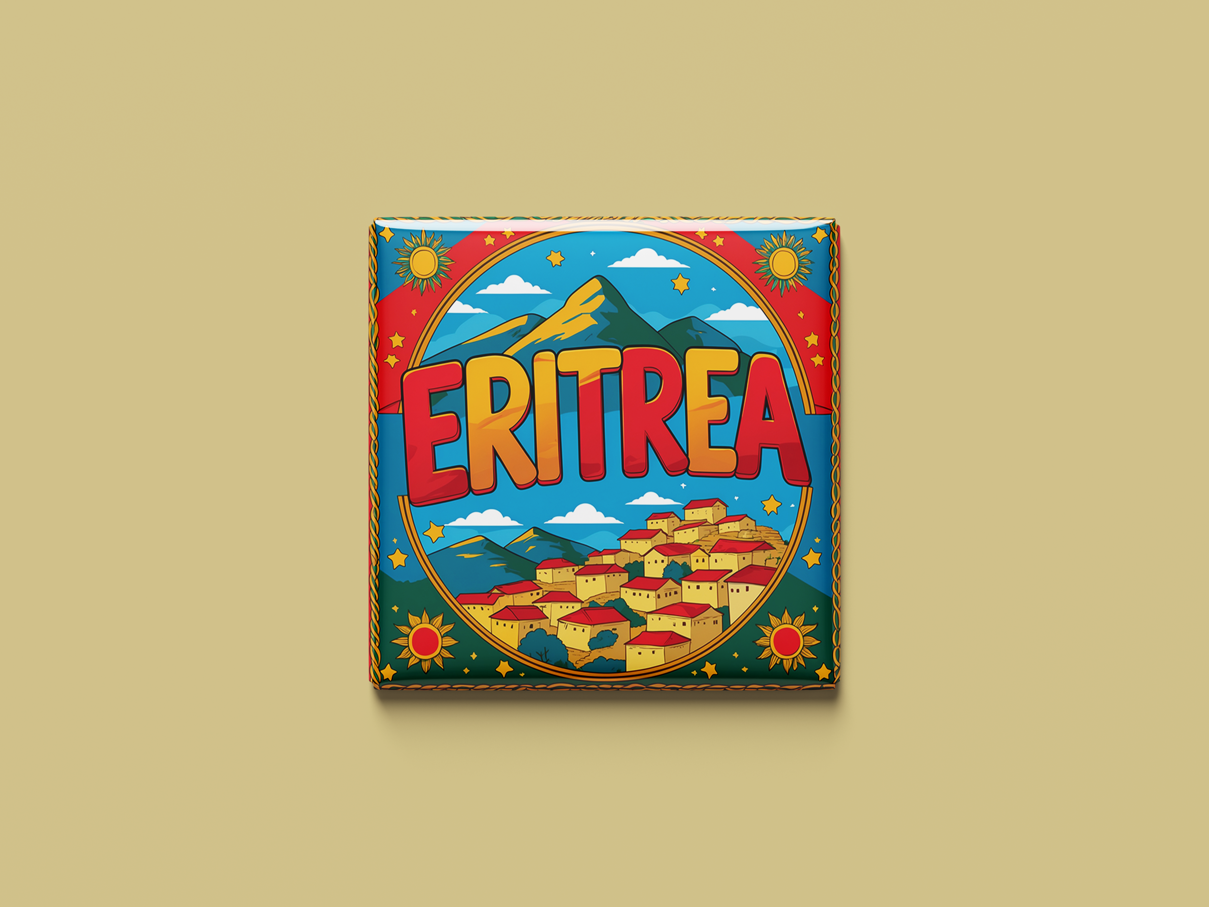 Eritrea Magnetkollektion