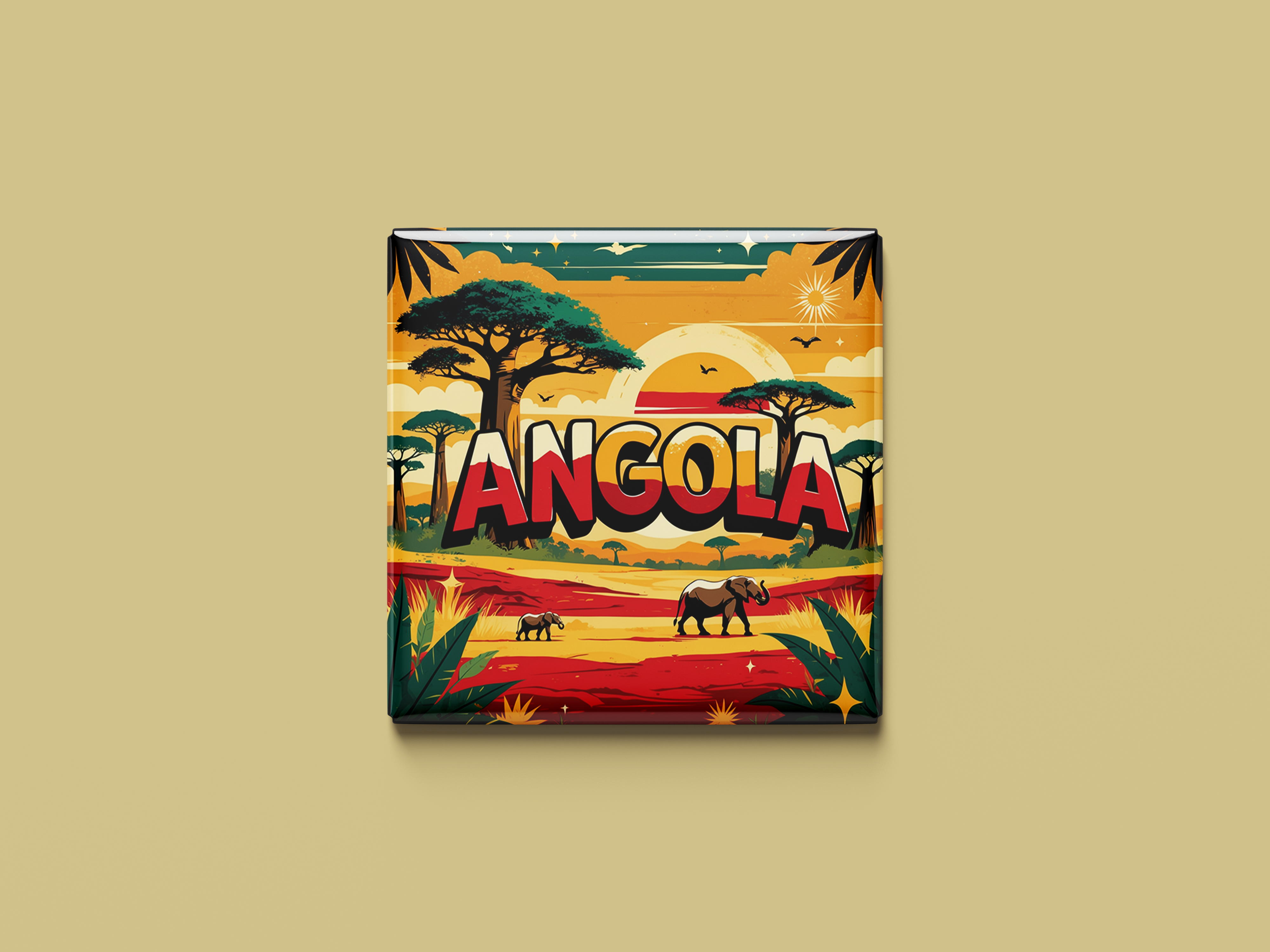 Angola Magnetkollektion