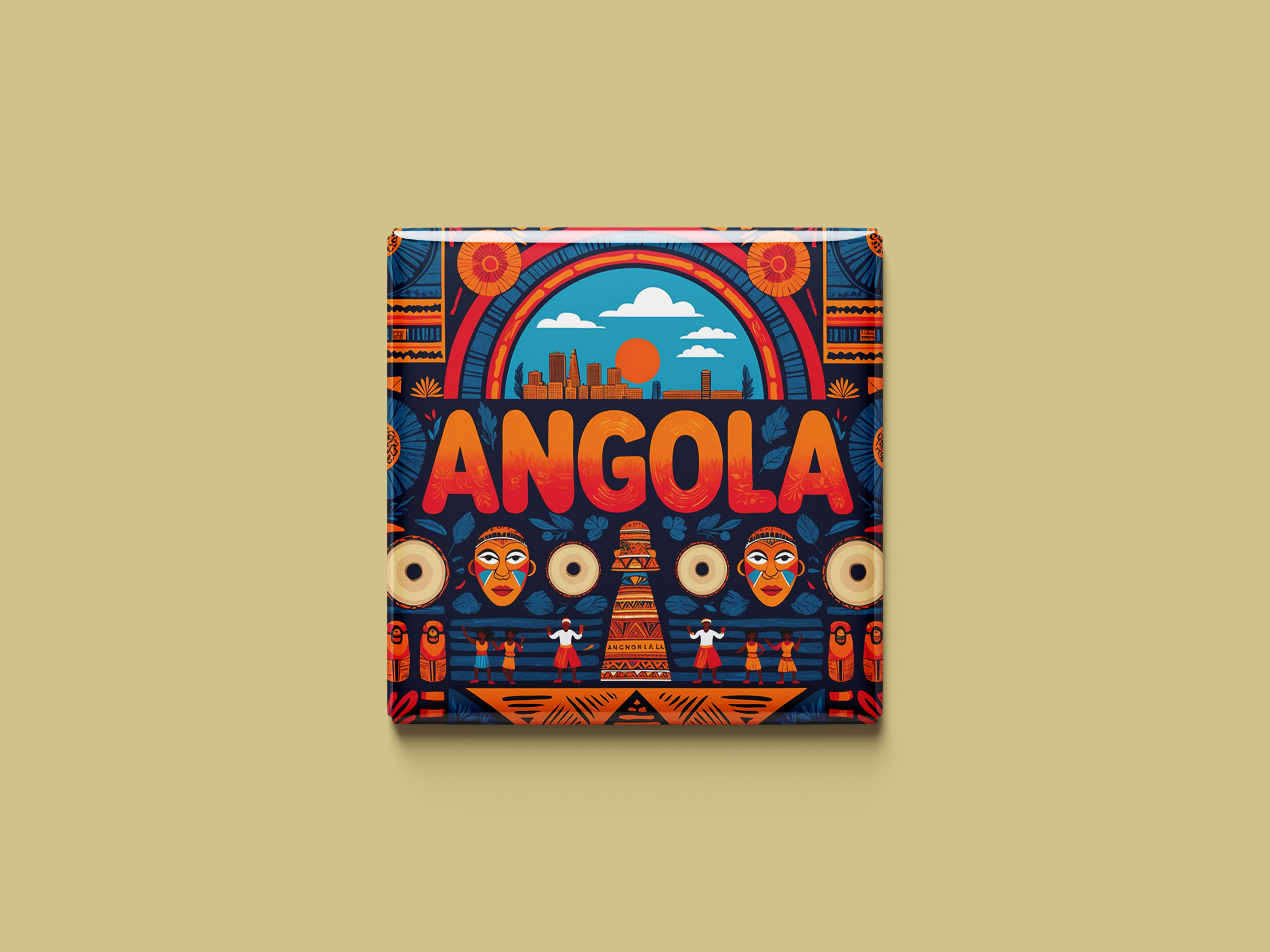 Angola Magnetkollektion