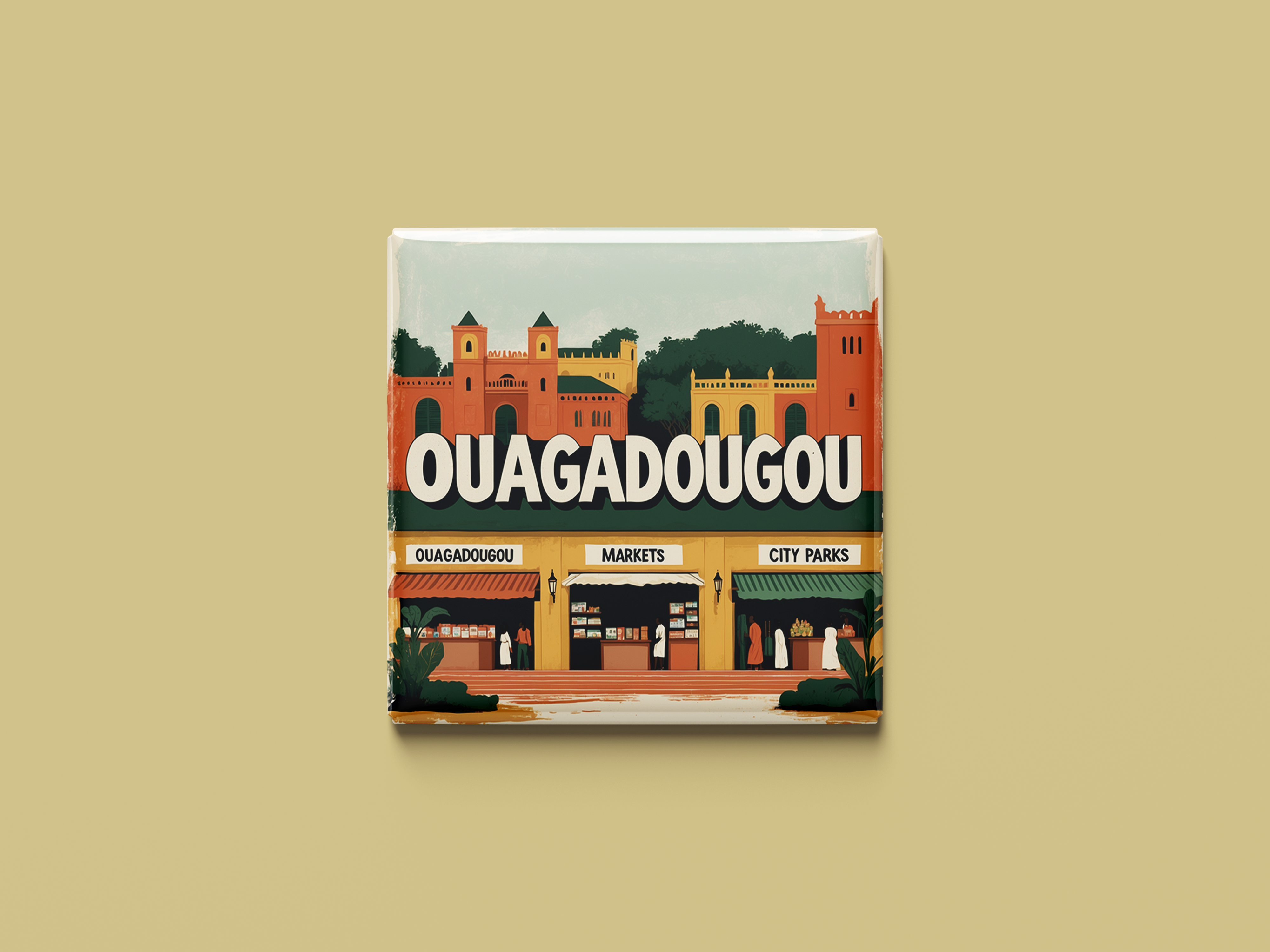 Magnetkollektion Ouagadougou