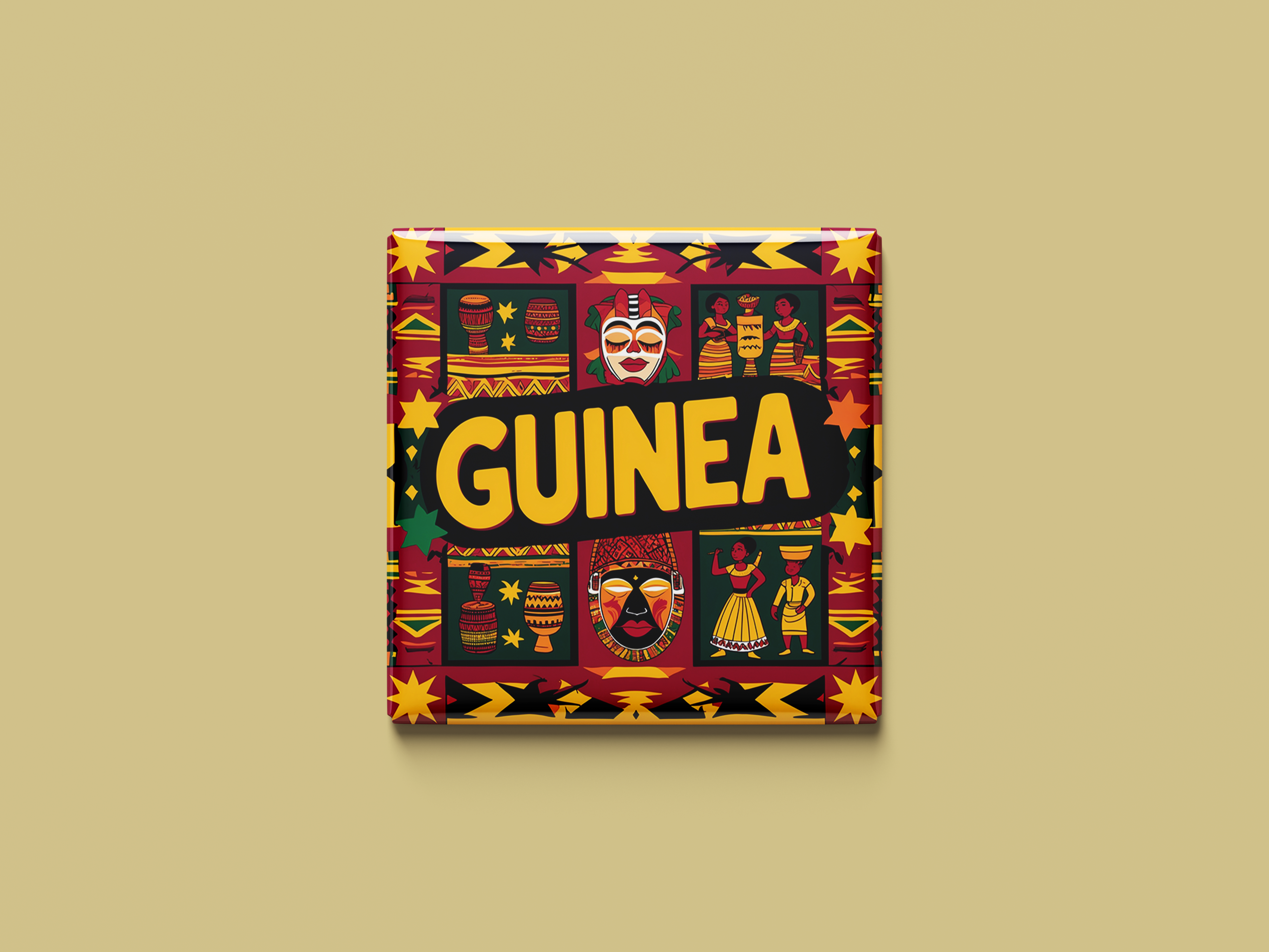 Guinea Magnet Collection