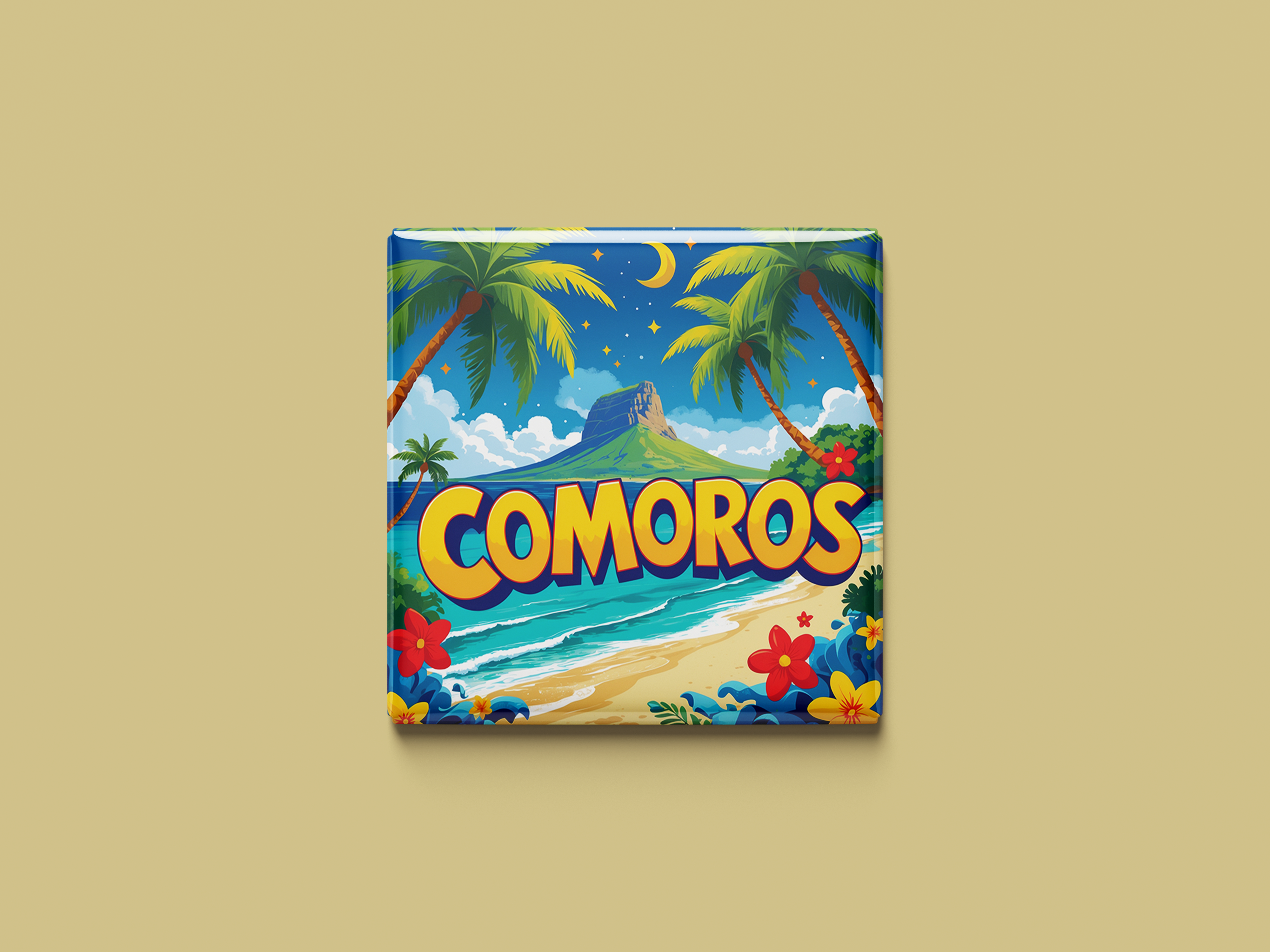 Comoros Magnet Collection