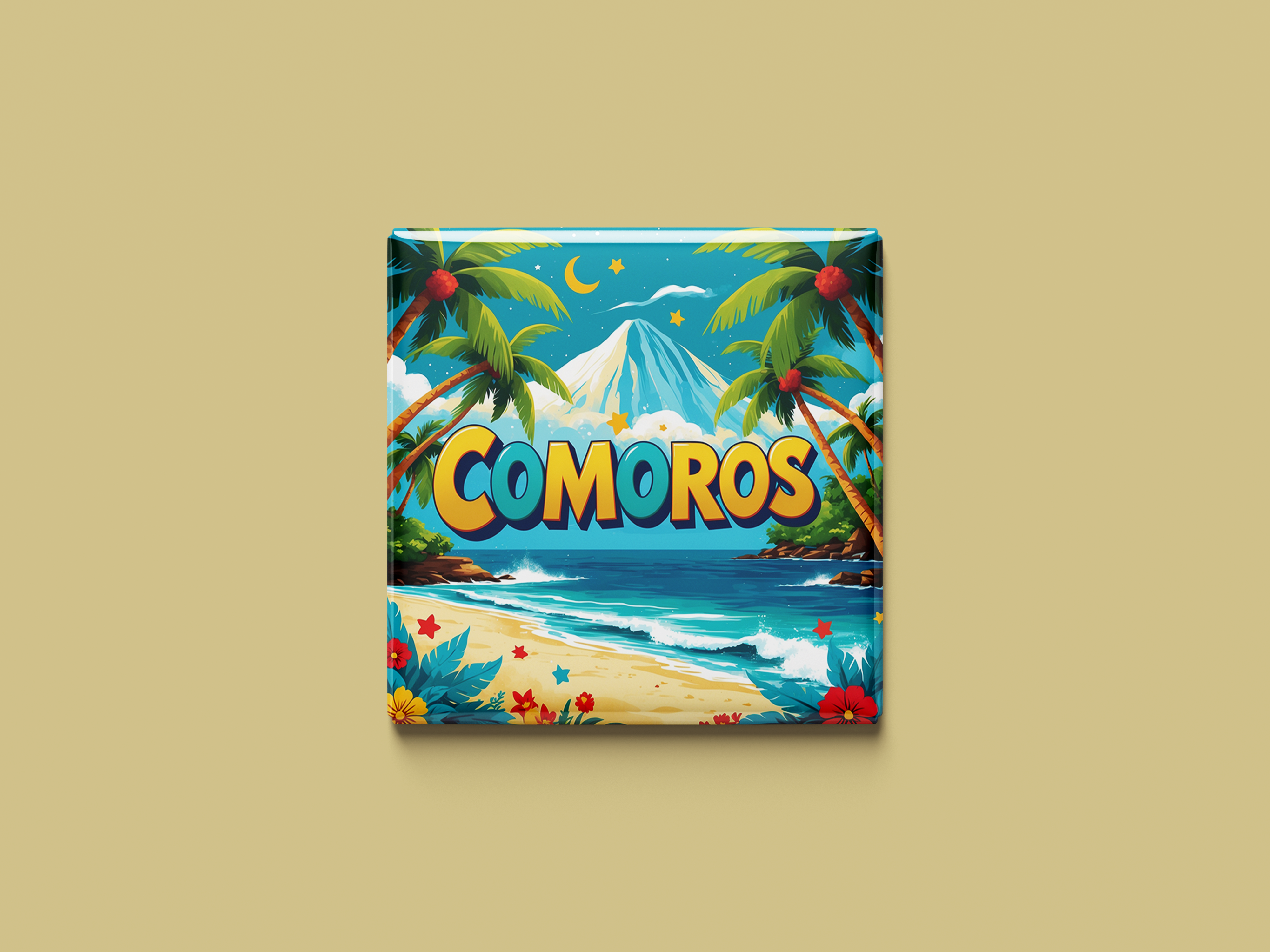 Comoros Magnet Collection