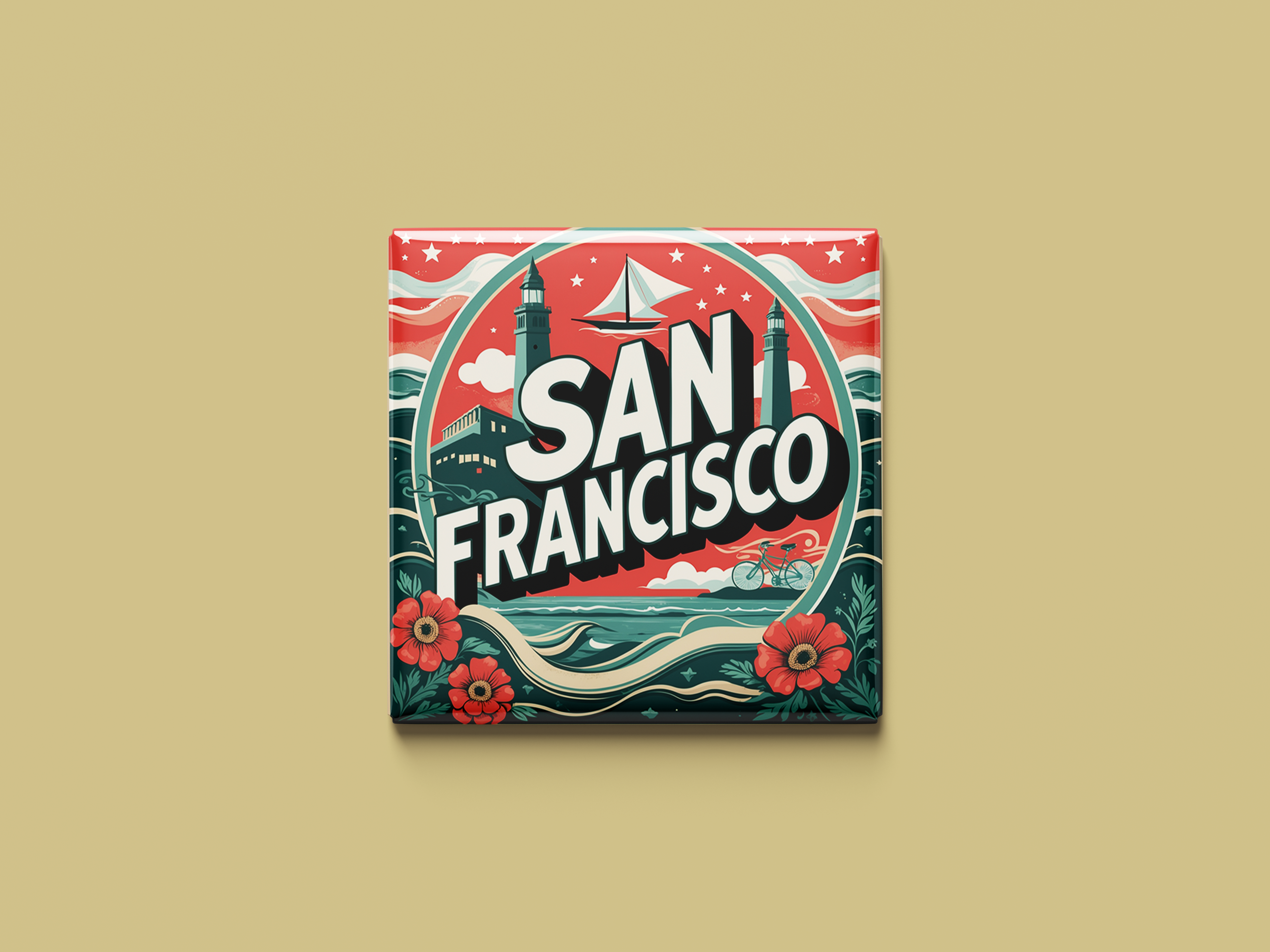 Magnetkollektion San Francisco