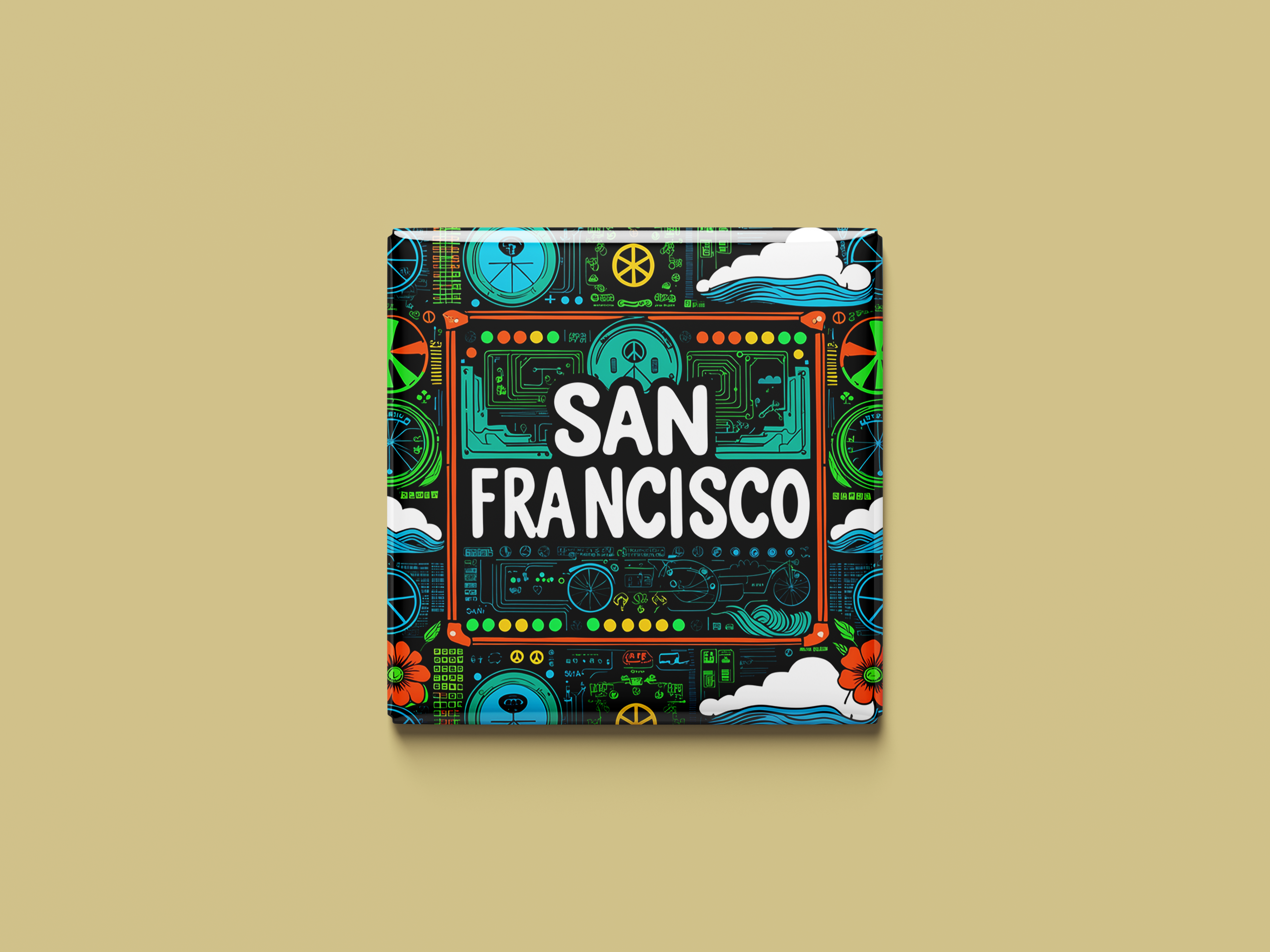 Magnetkollektion San Francisco