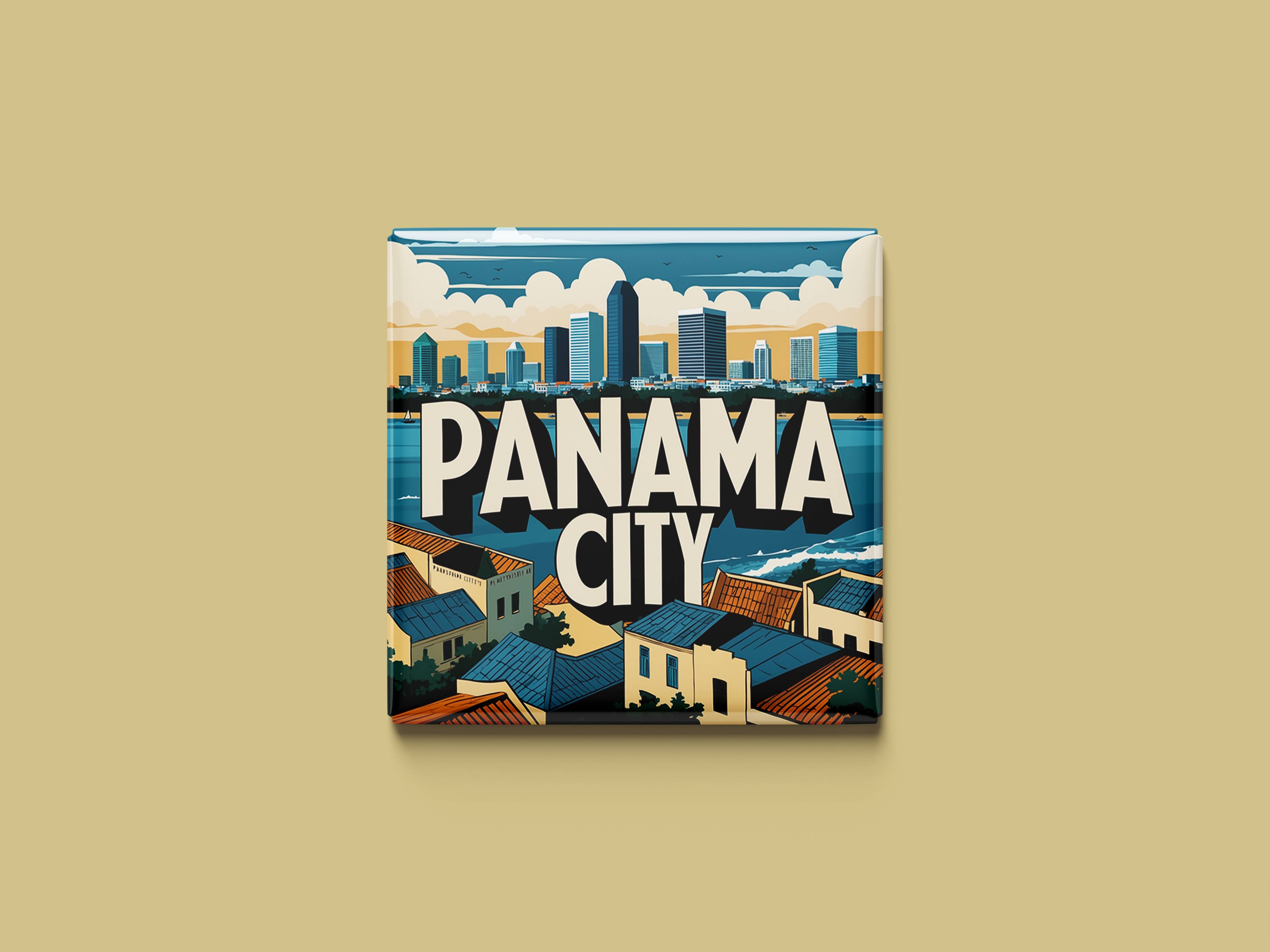 Magnetkollektion Panama-Stadt