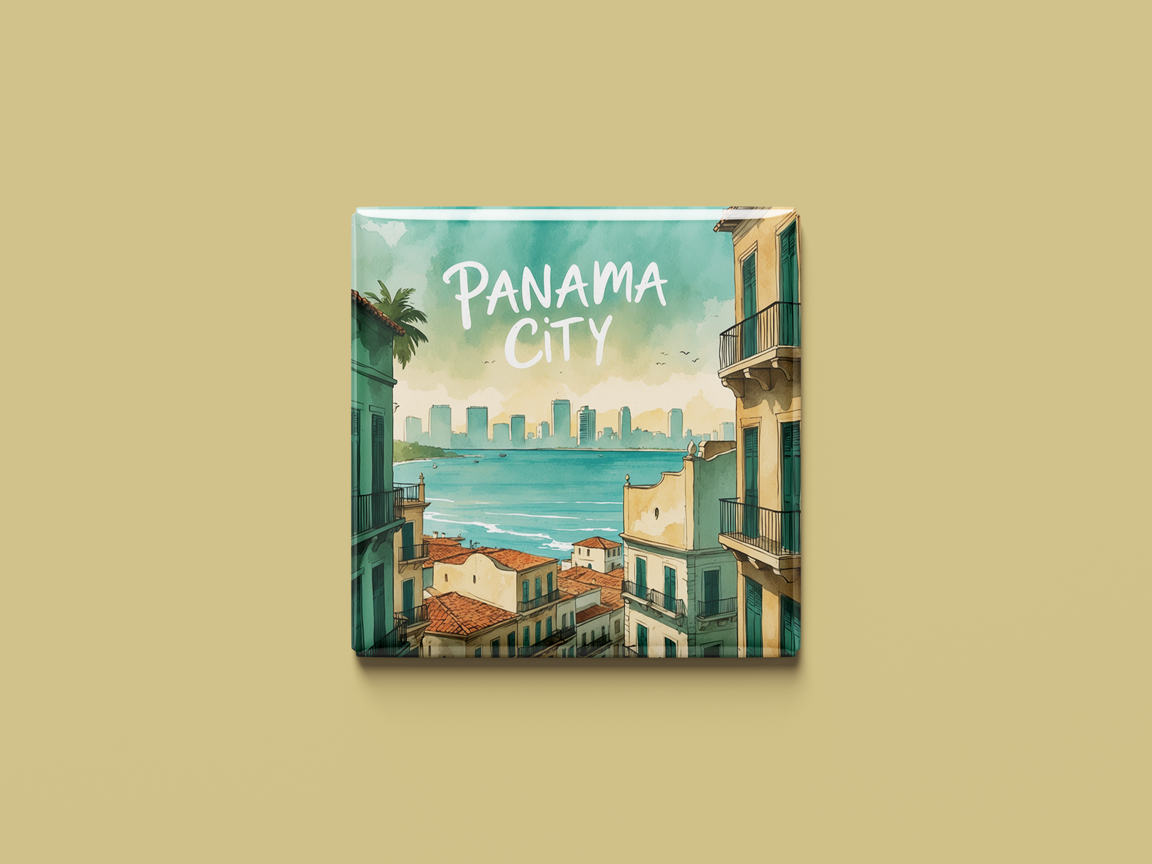 Magnetkollektion Panama-Stadt