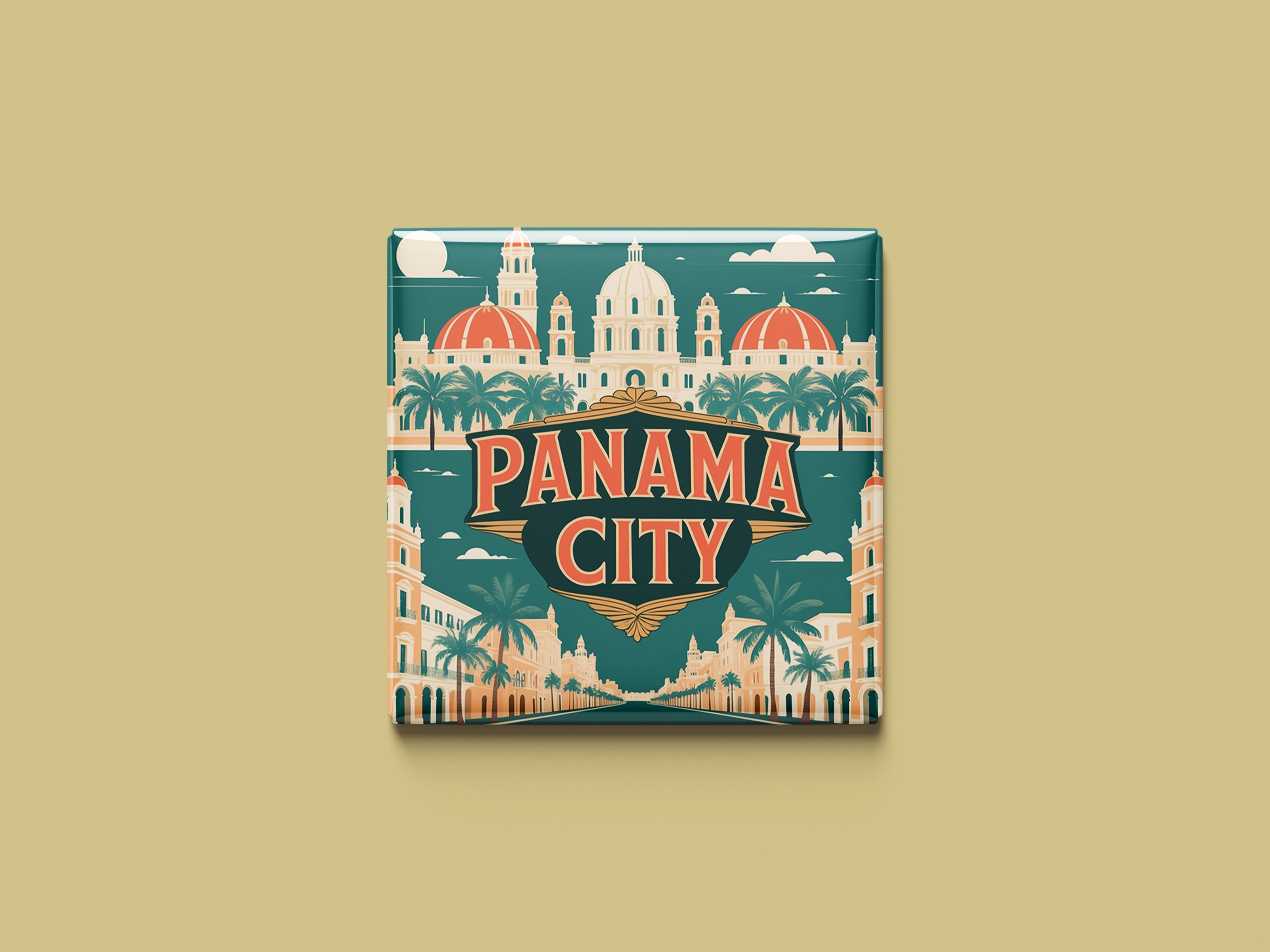Magnetkollektion Panama-Stadt