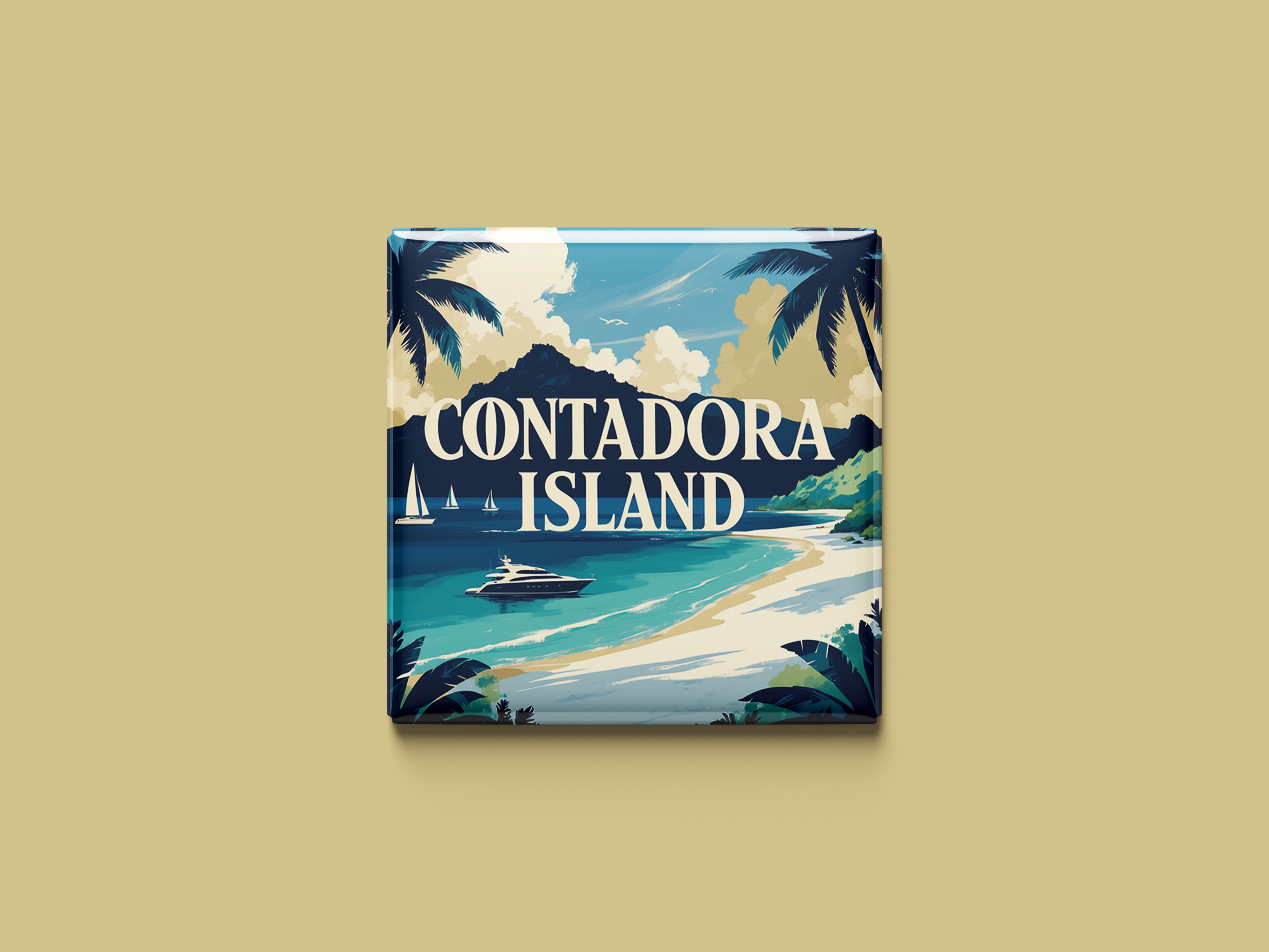 Magnetkollektion Contadora Island