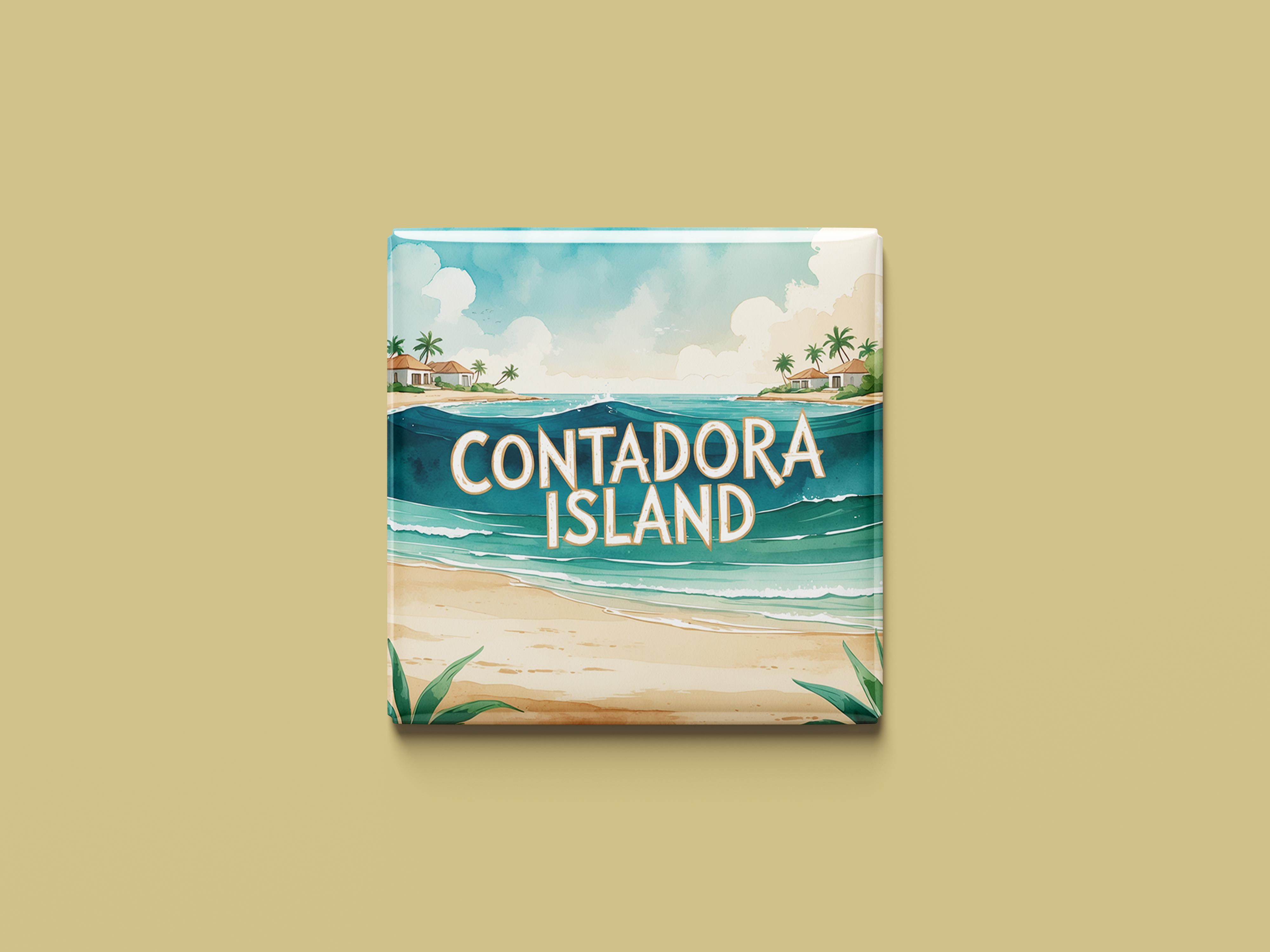 Magnetkollektion Contadora Island