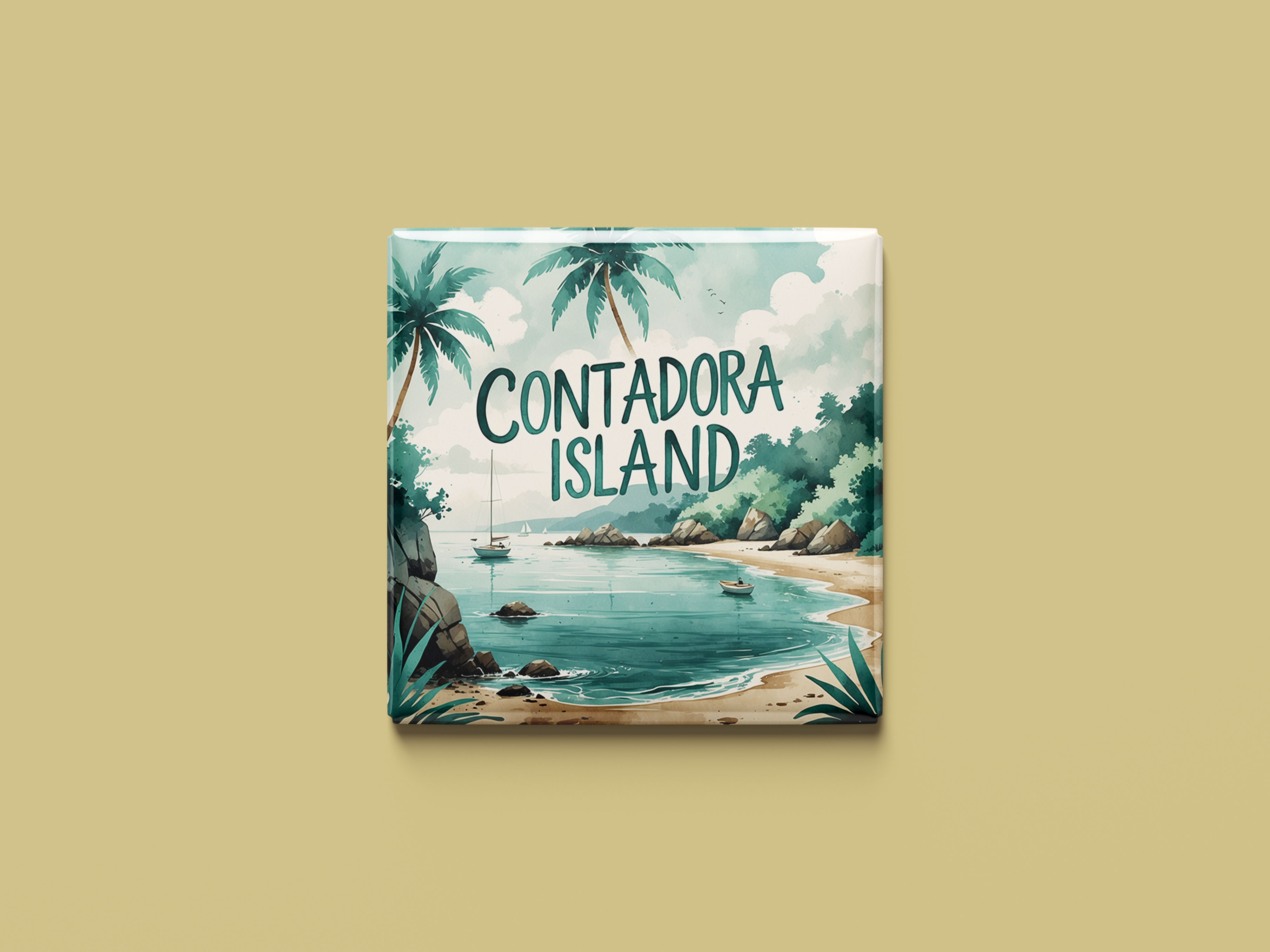 Magnetkollektion Contadora Island