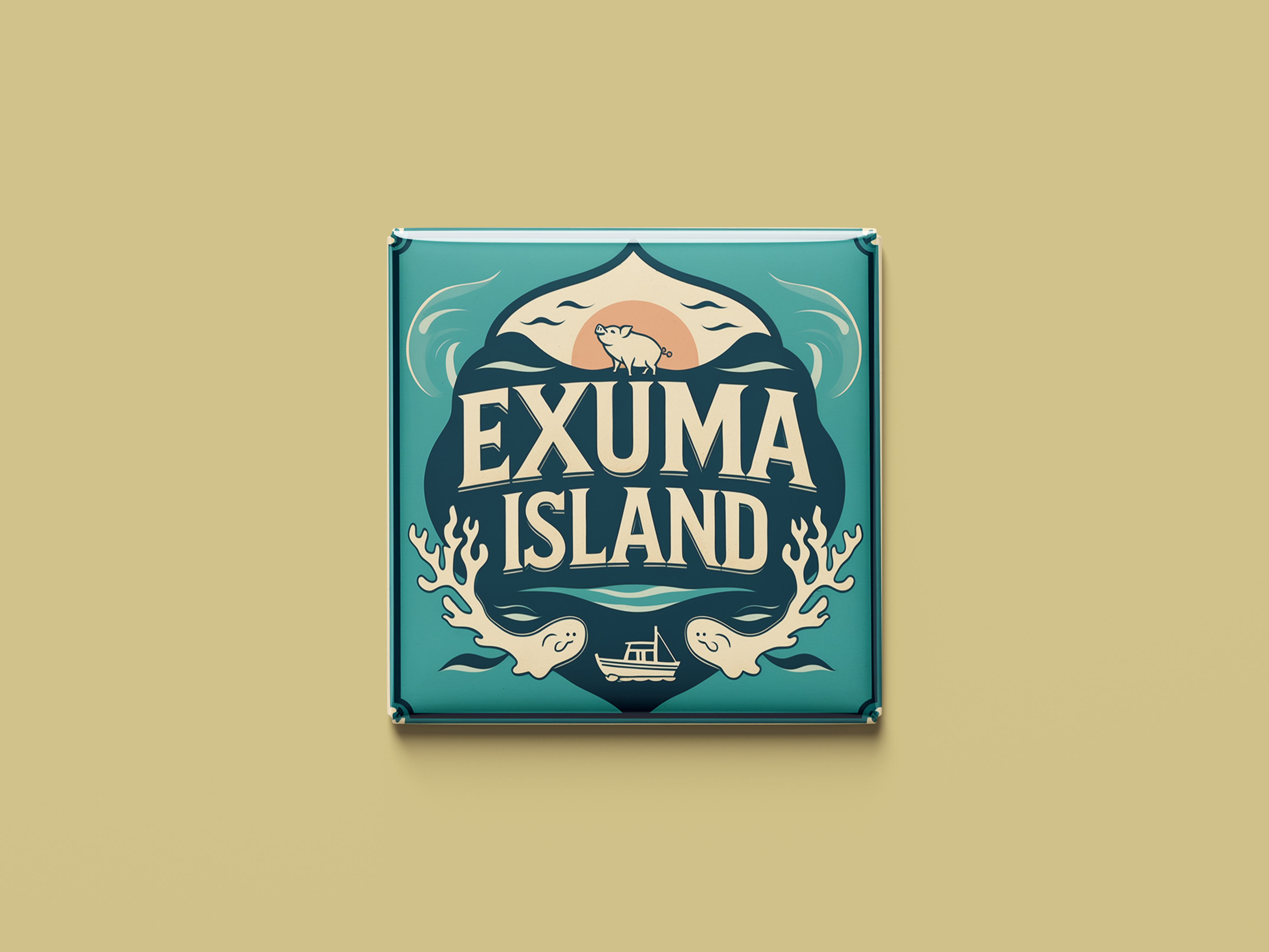 Magnetkollektion Exuma Islands