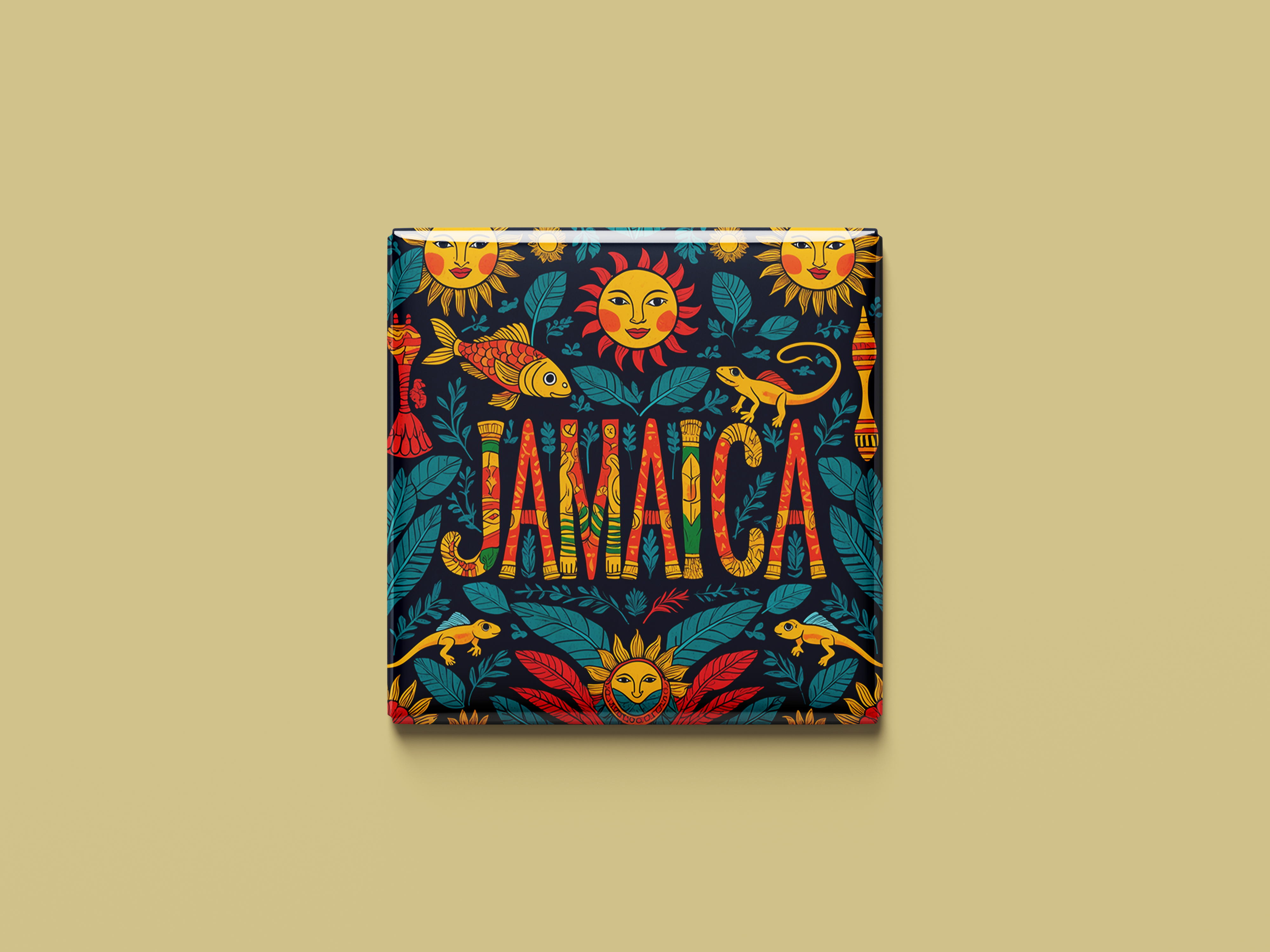 Jamaika Magnetkollektion