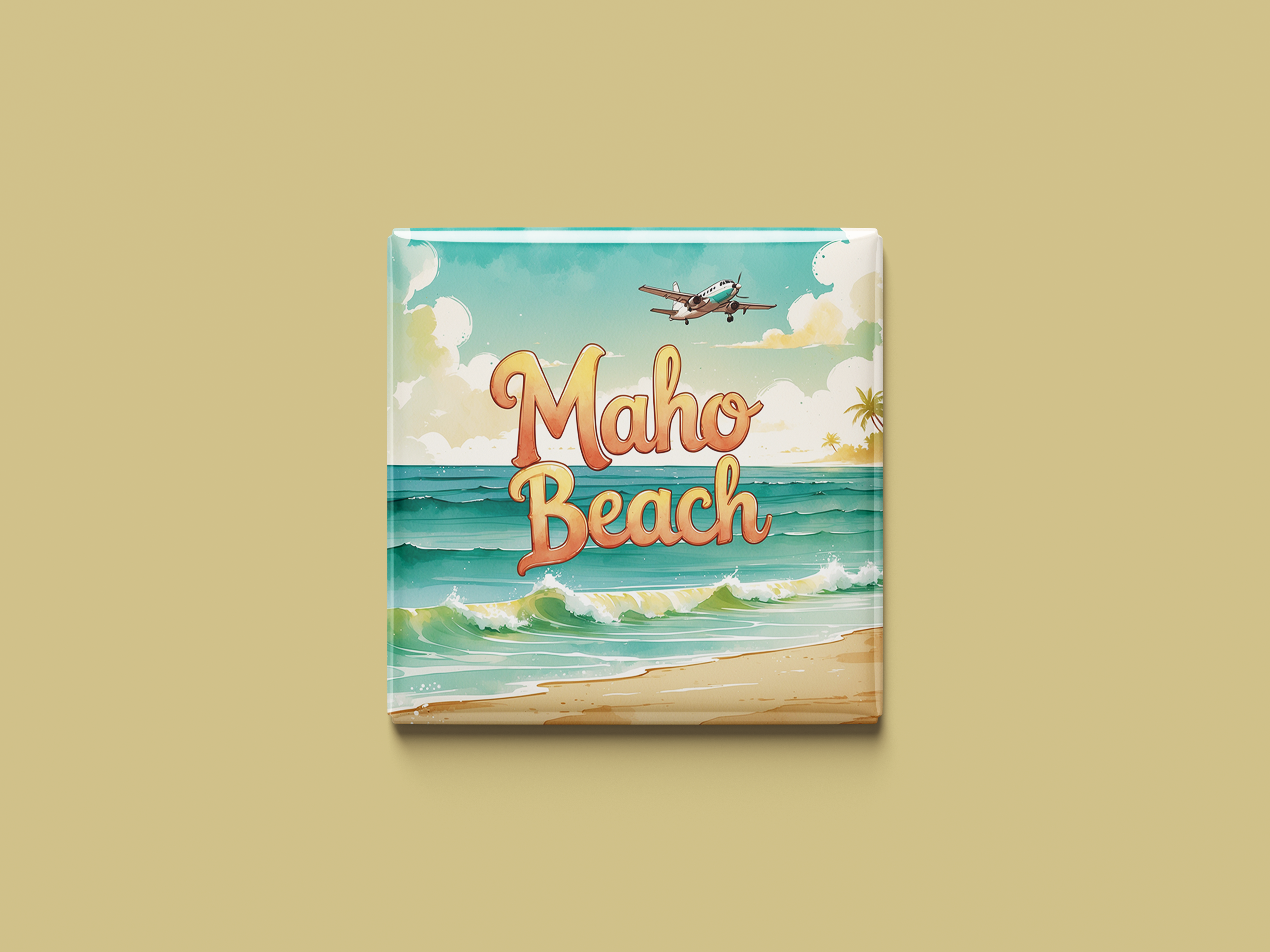 Magnetkollektion Maho Beach