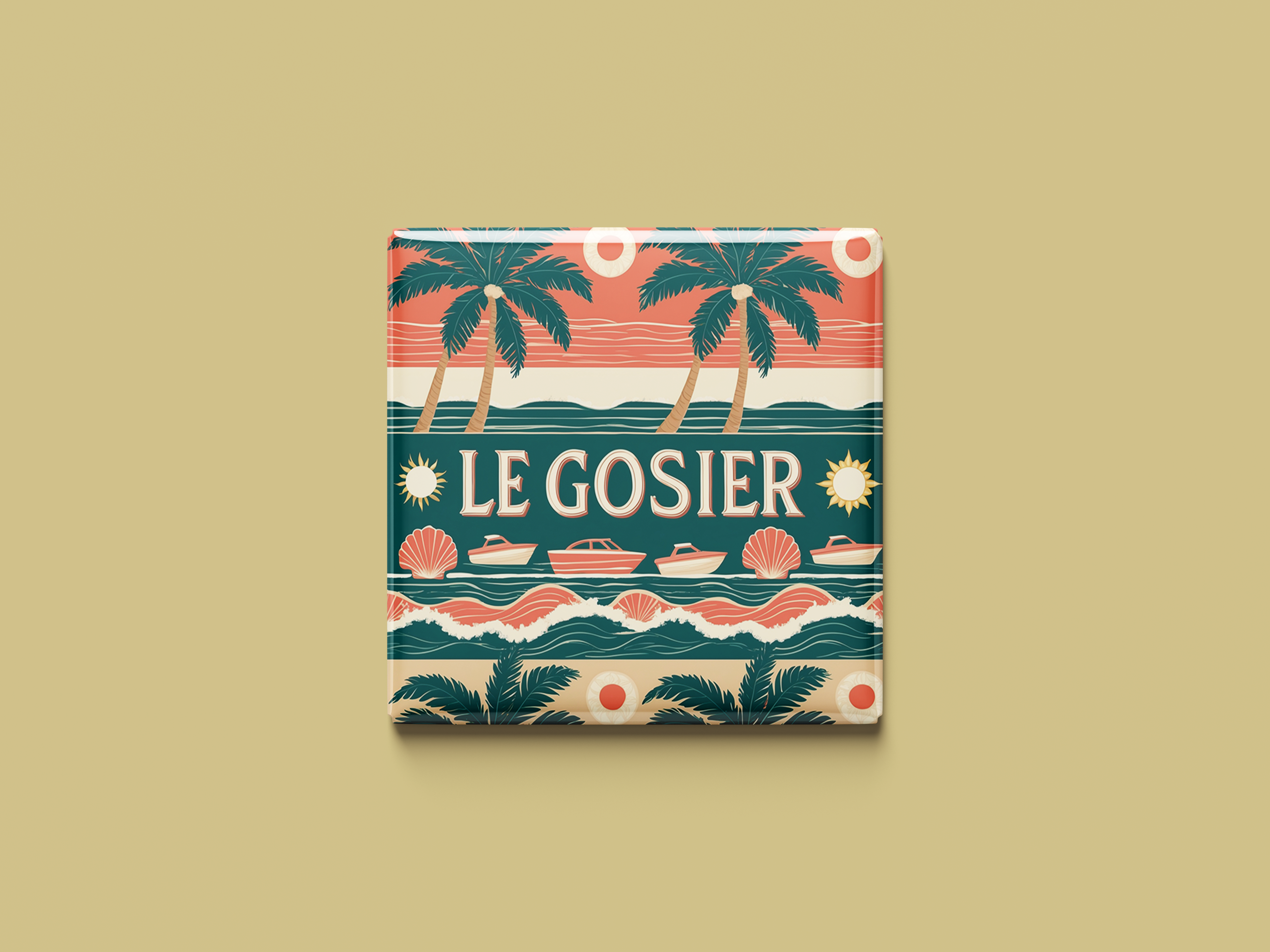 Magnetkollektion Le Gosier