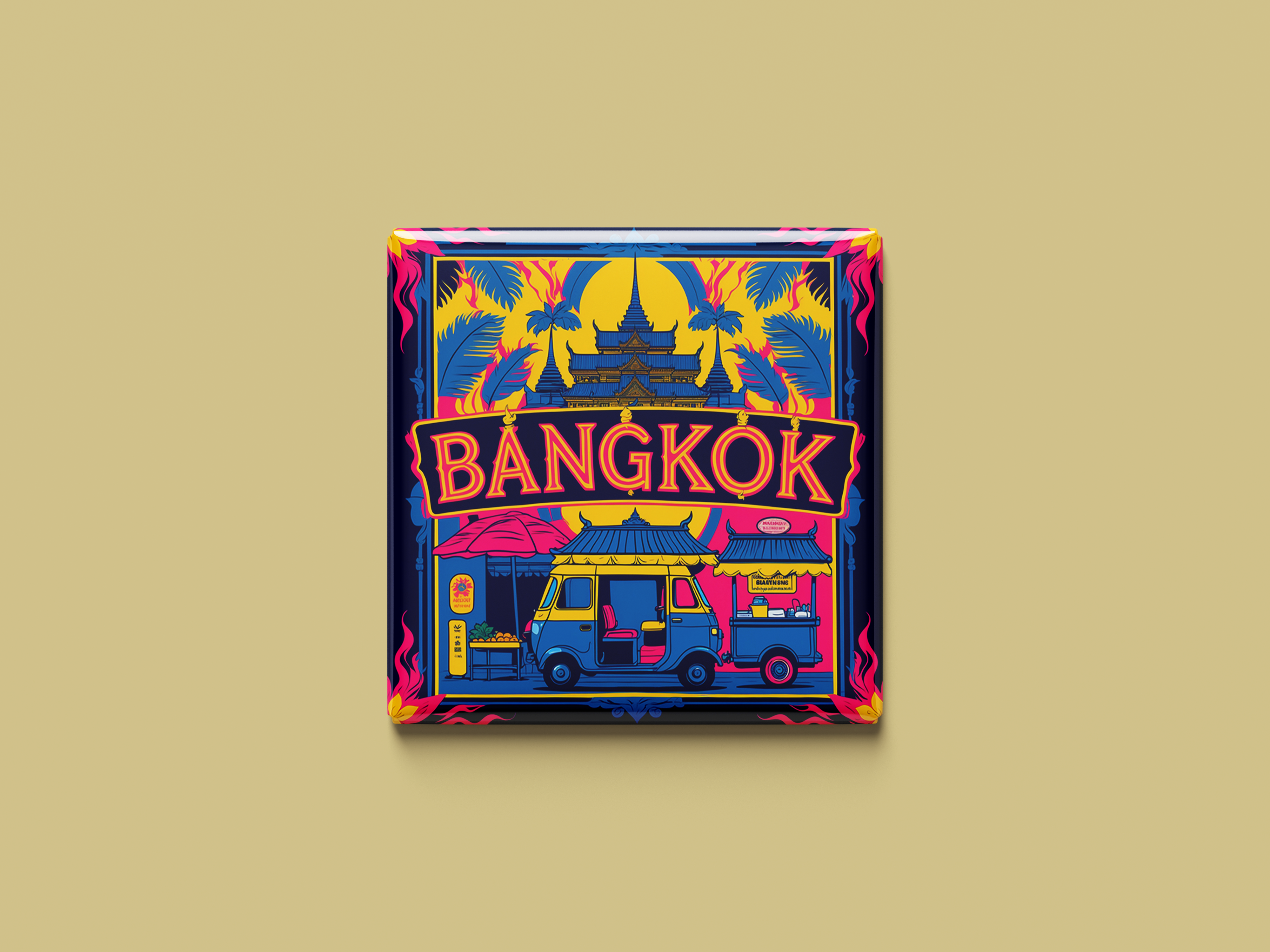 Magnetkollektion Bangkok