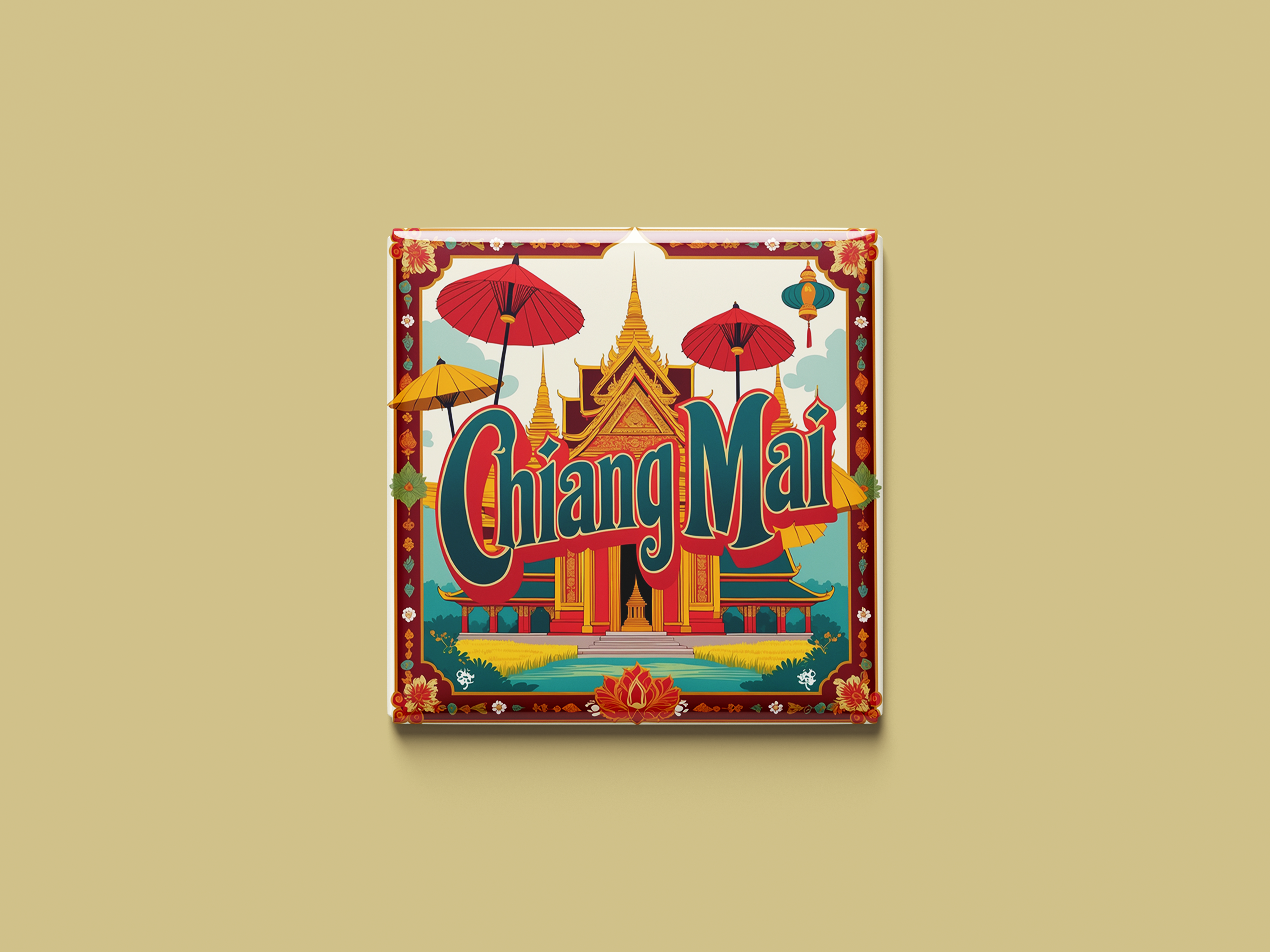Magnetkollektion Chiang Mai